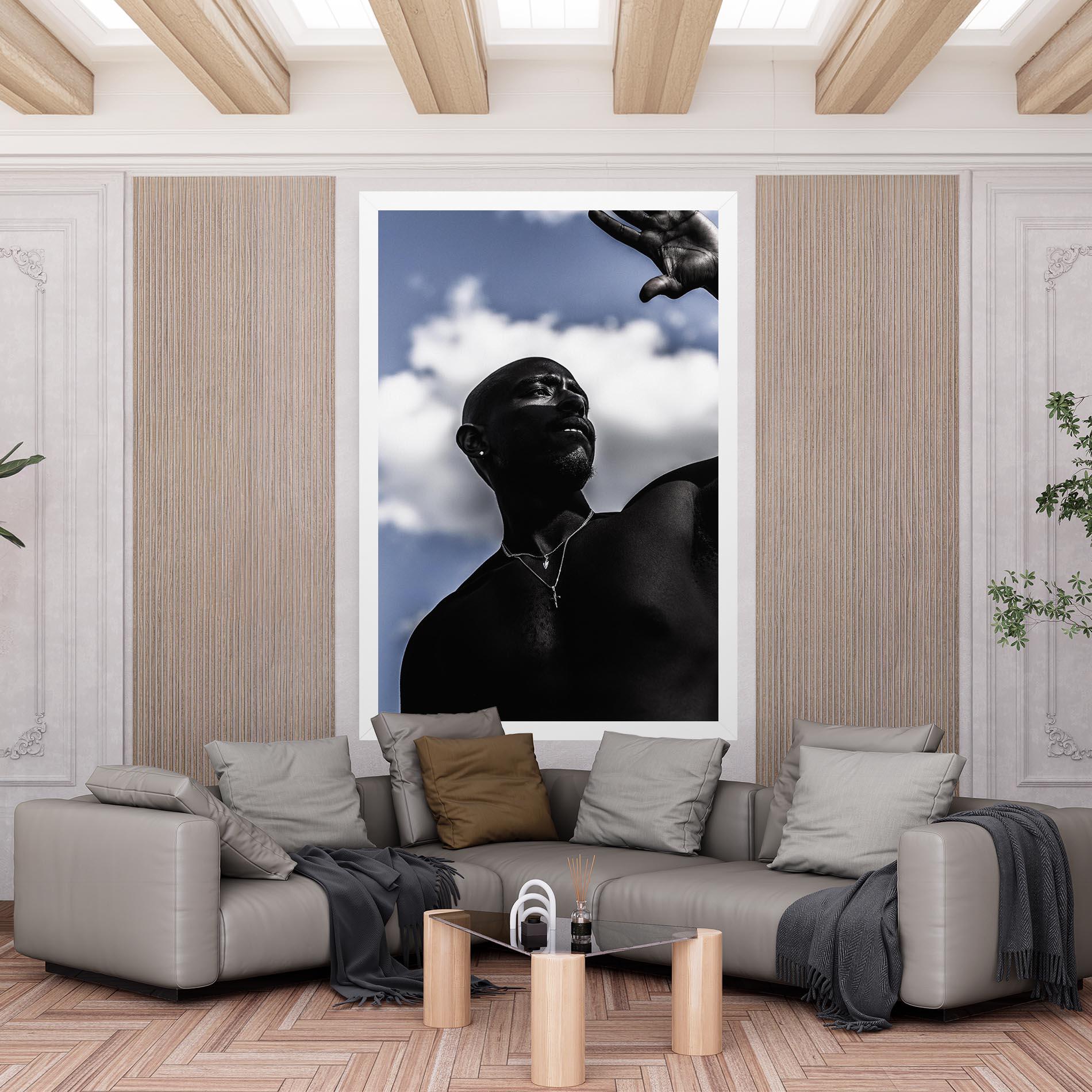 Картина на платно African Blue Sky mockup 6