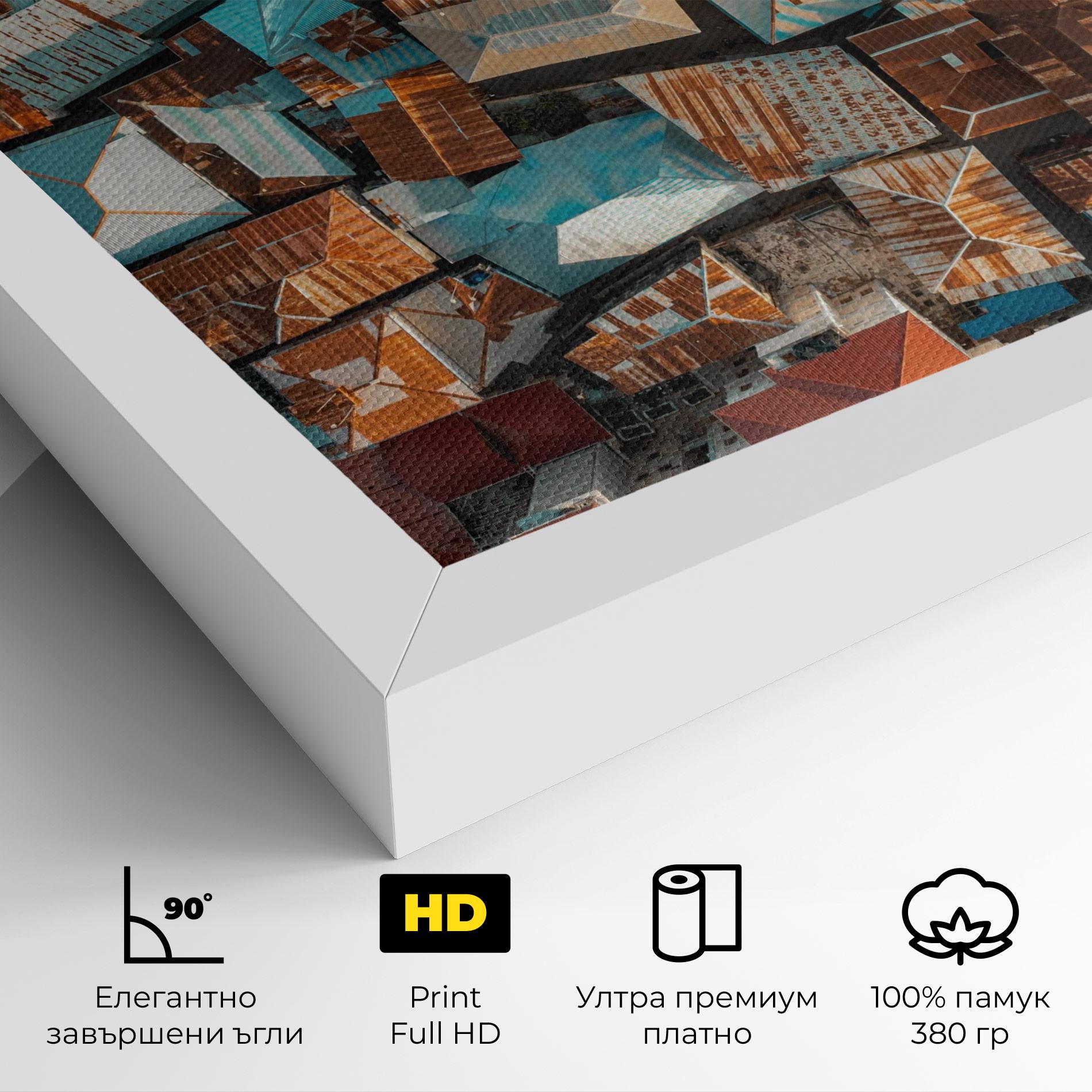 Картина на платно Island Tanzania mockup 4