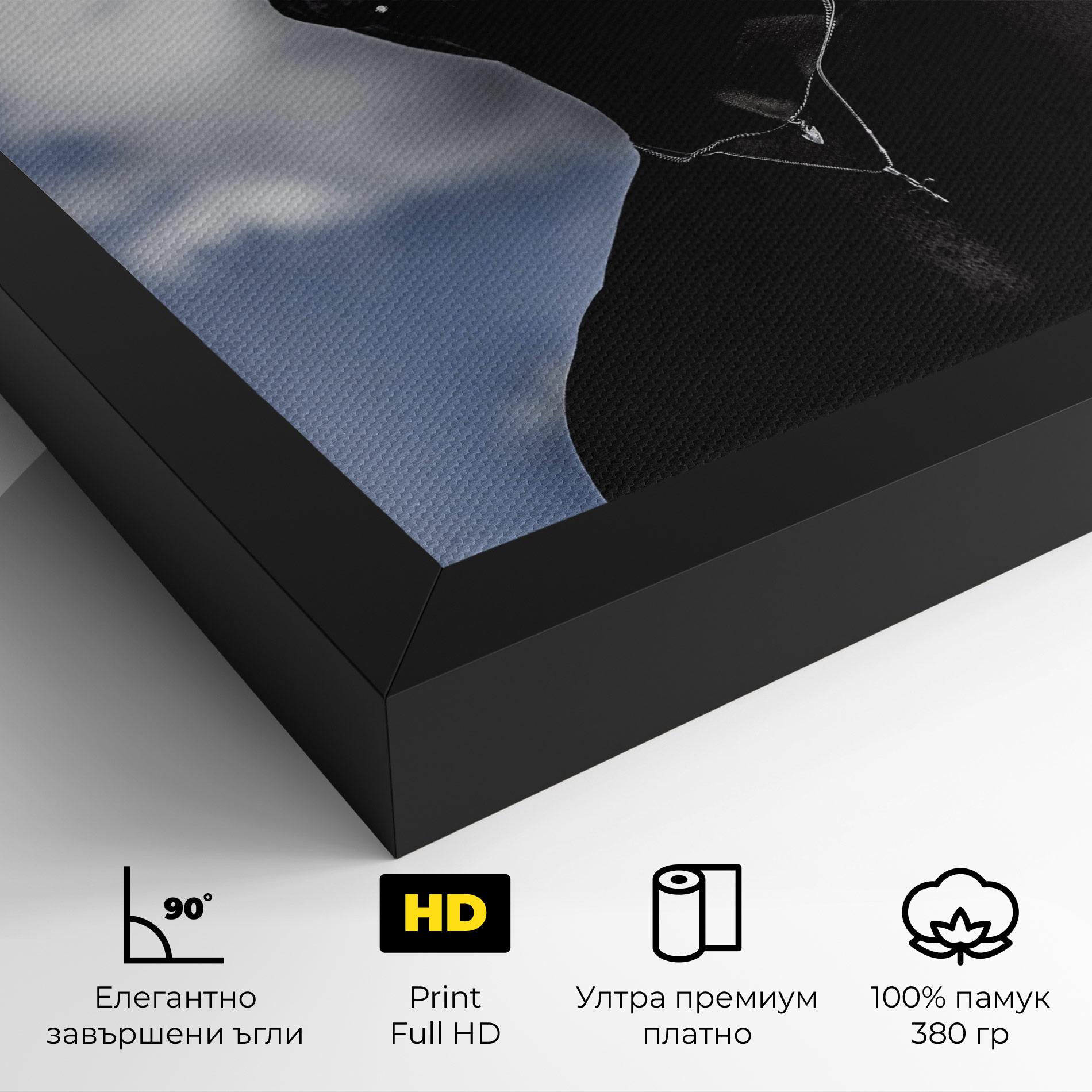 Картина на платно African Blue Sky mockup 4