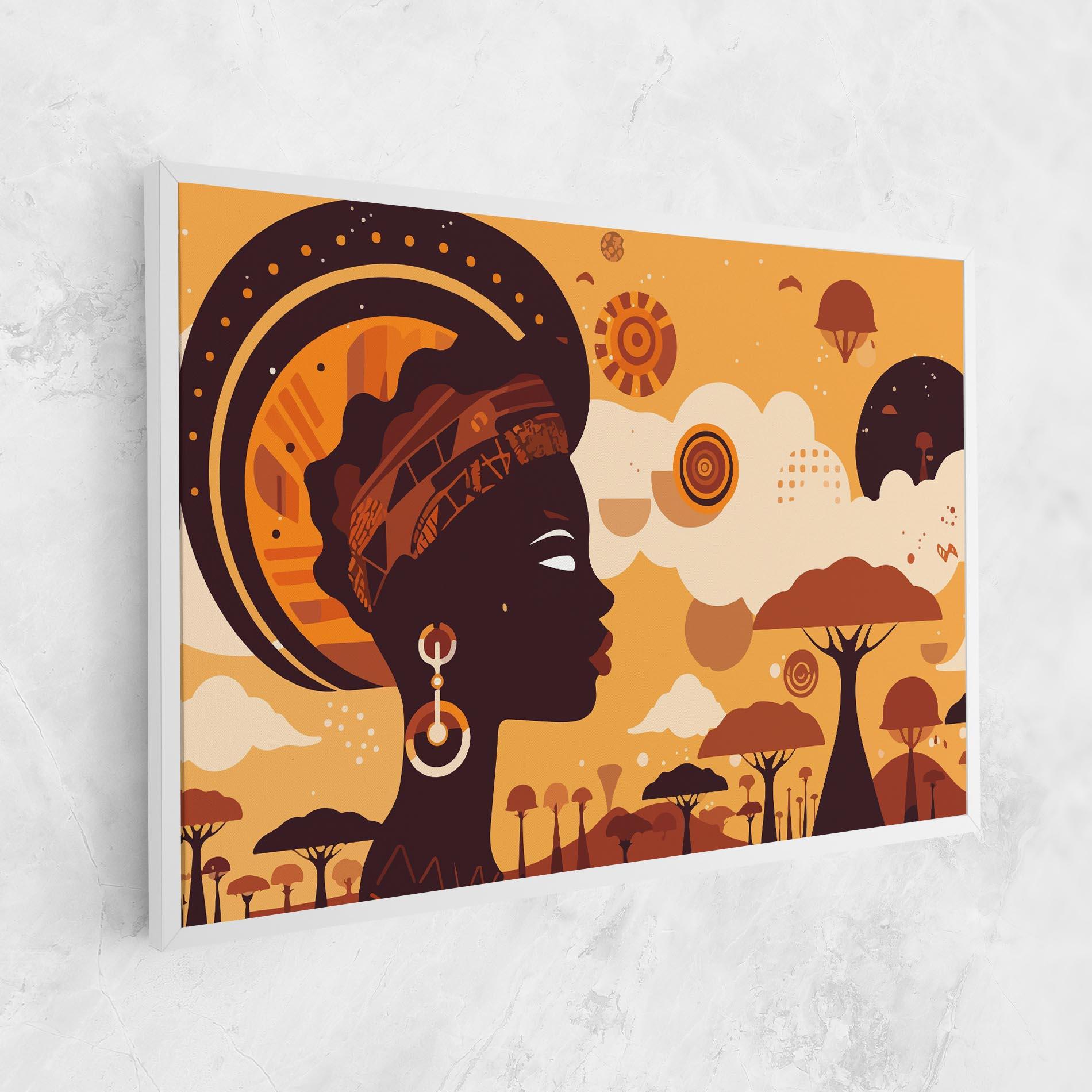 Картина на платно African Art mockup 1
