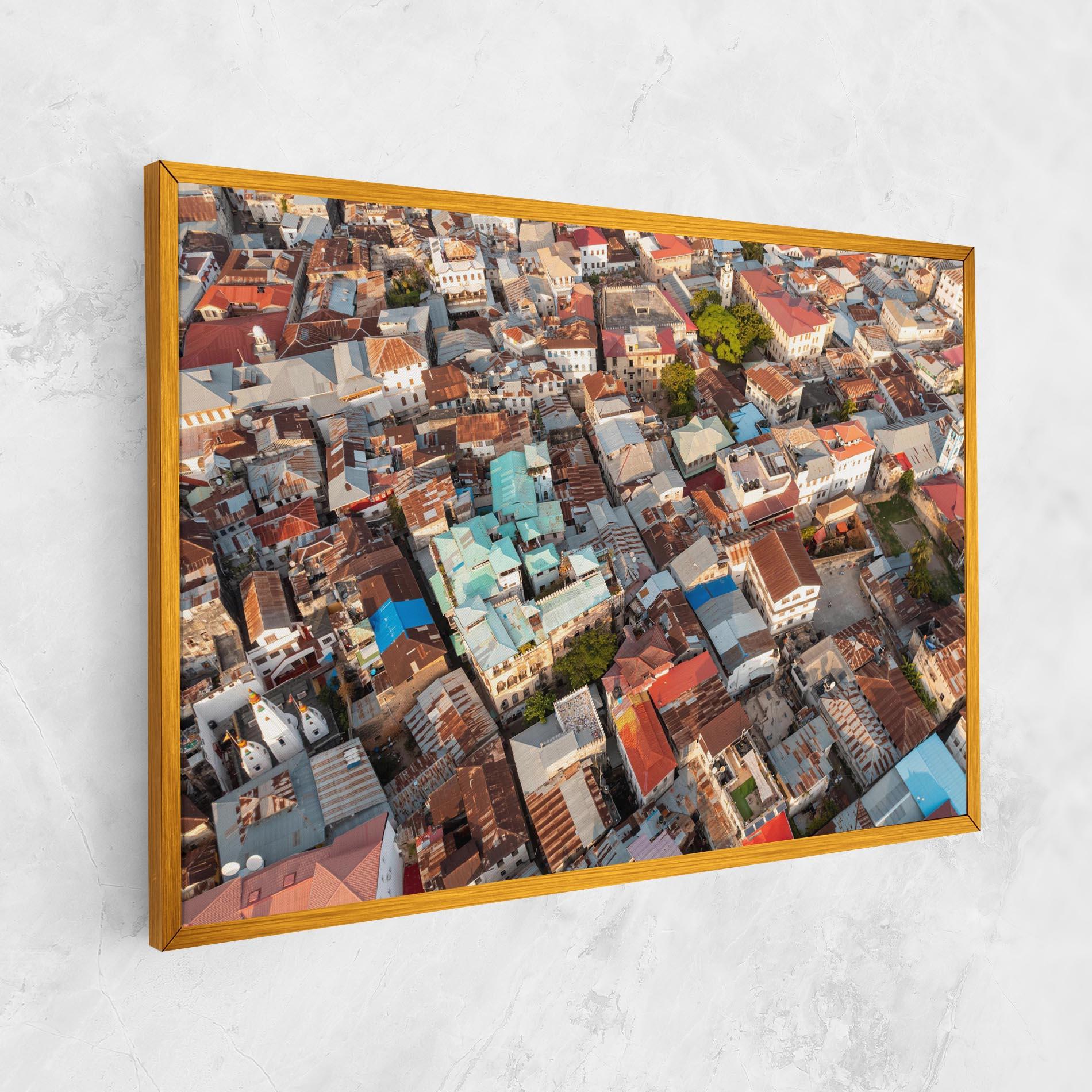 Картина на платно Island Tanzania Buildings mockup 1