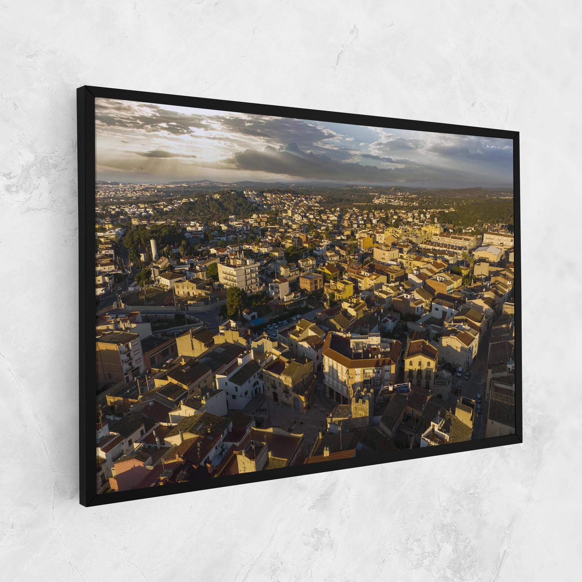 Streets Town Sunrise mockup 1