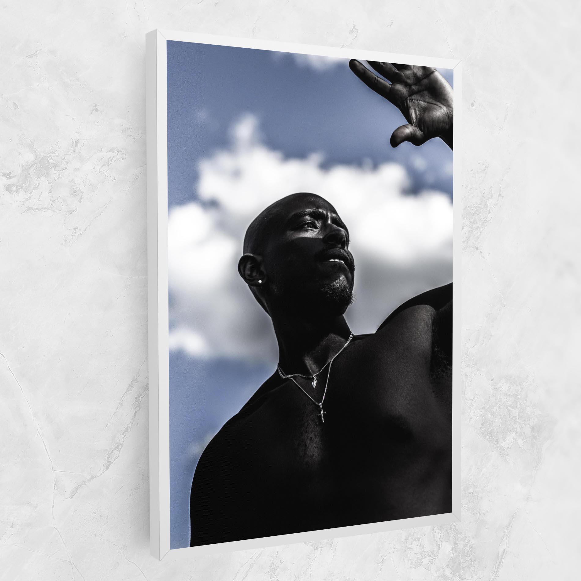 Картина на платно African Blue Sky mockup 1