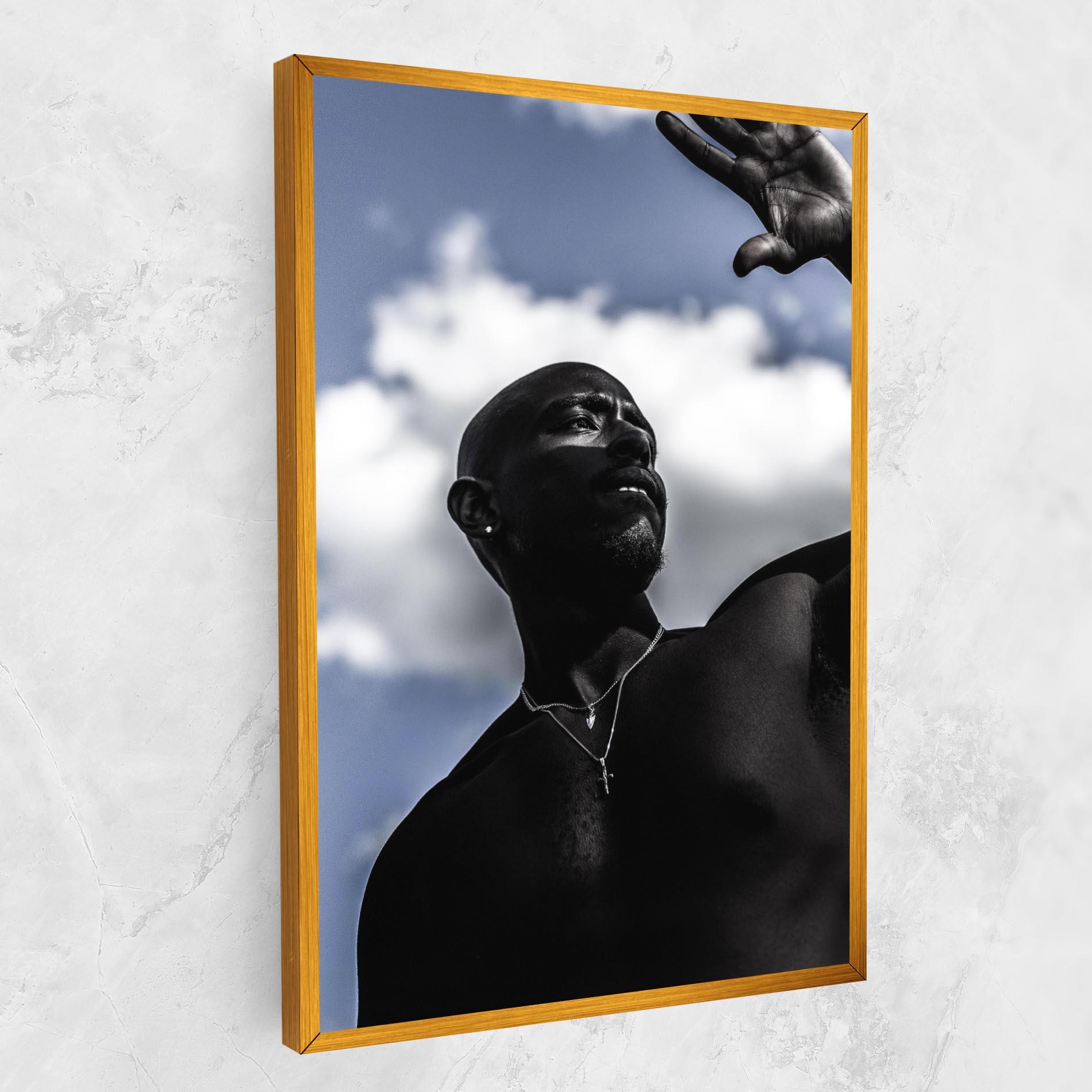 Картина на платно African Blue Sky mockup 1