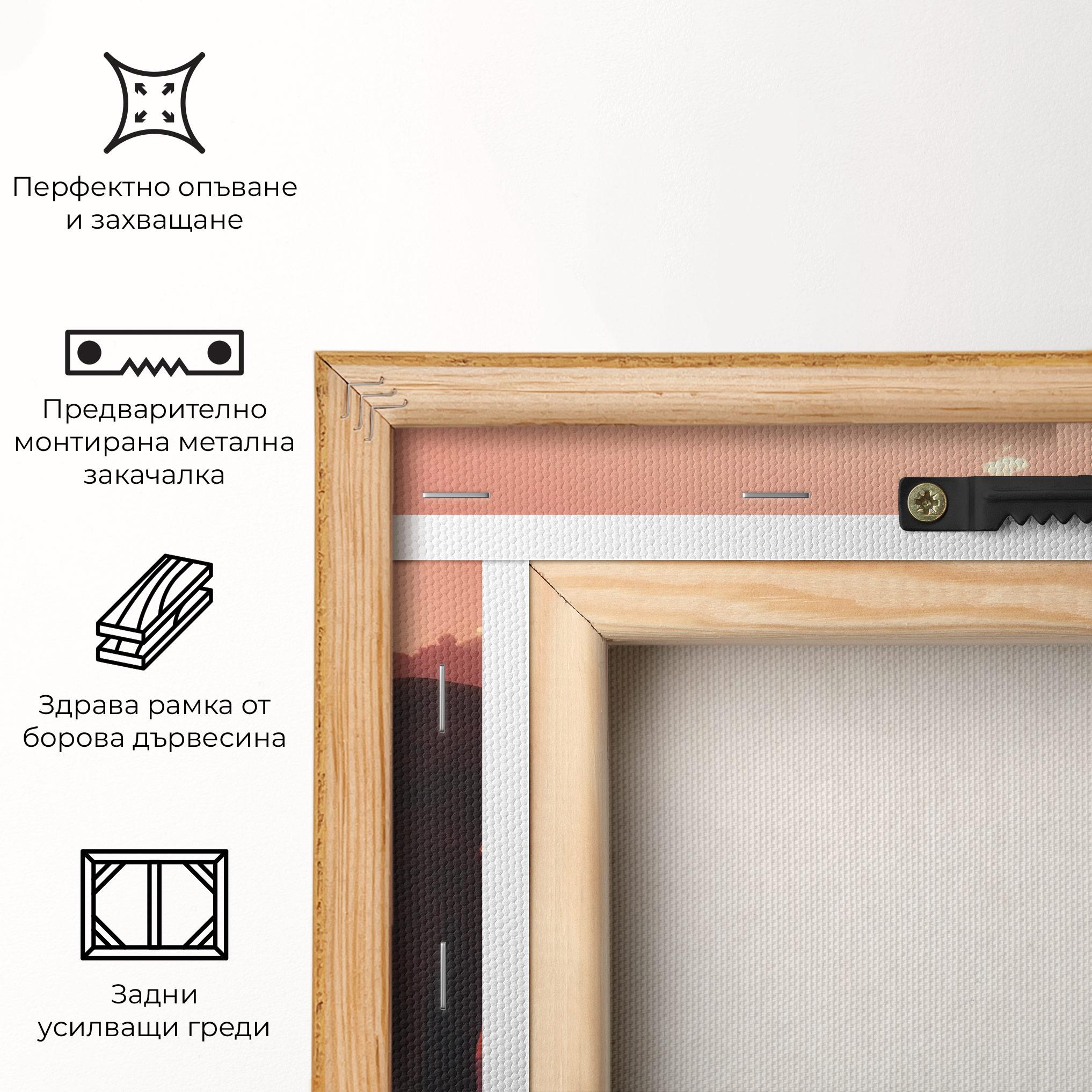 Картина на платно African Elephant View mockup 5