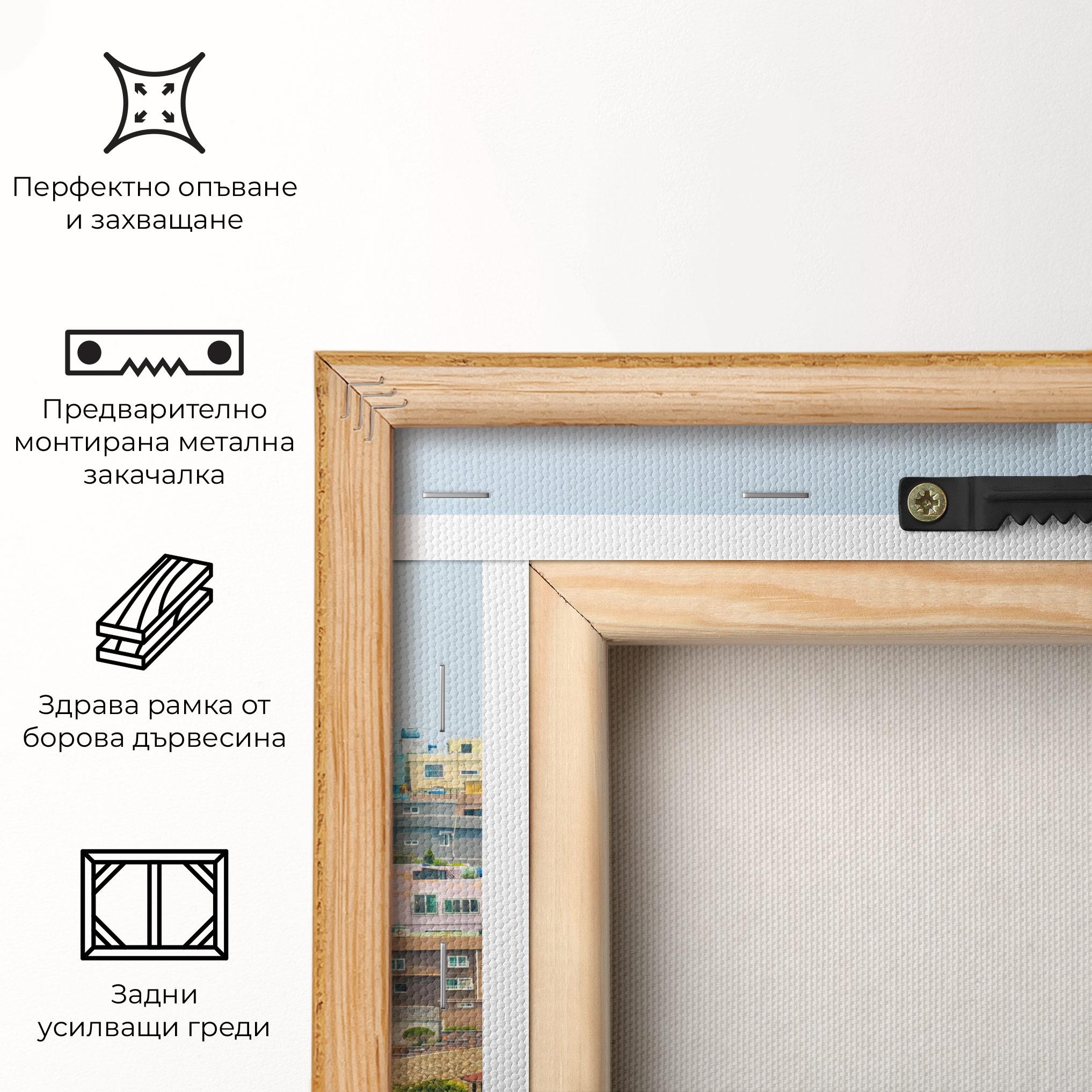 Картина на платно Gamcheon Culture mockup 5