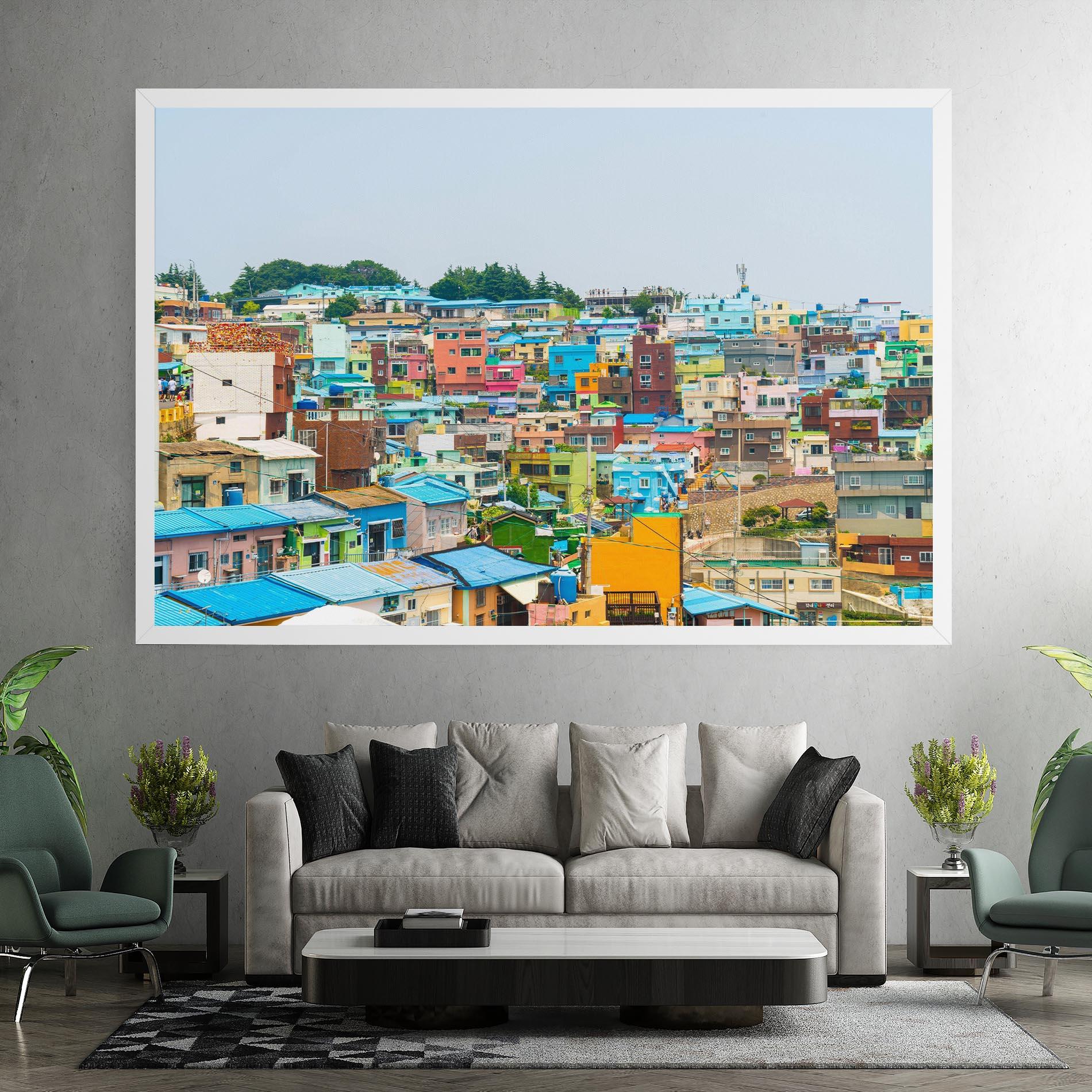 Картина на платно Gamcheon Culture mockup 7