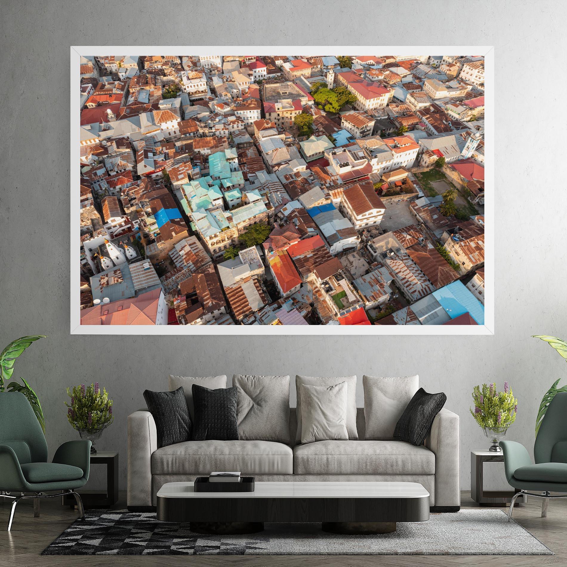 Картина на платно Island Tanzania Buildings mockup 7