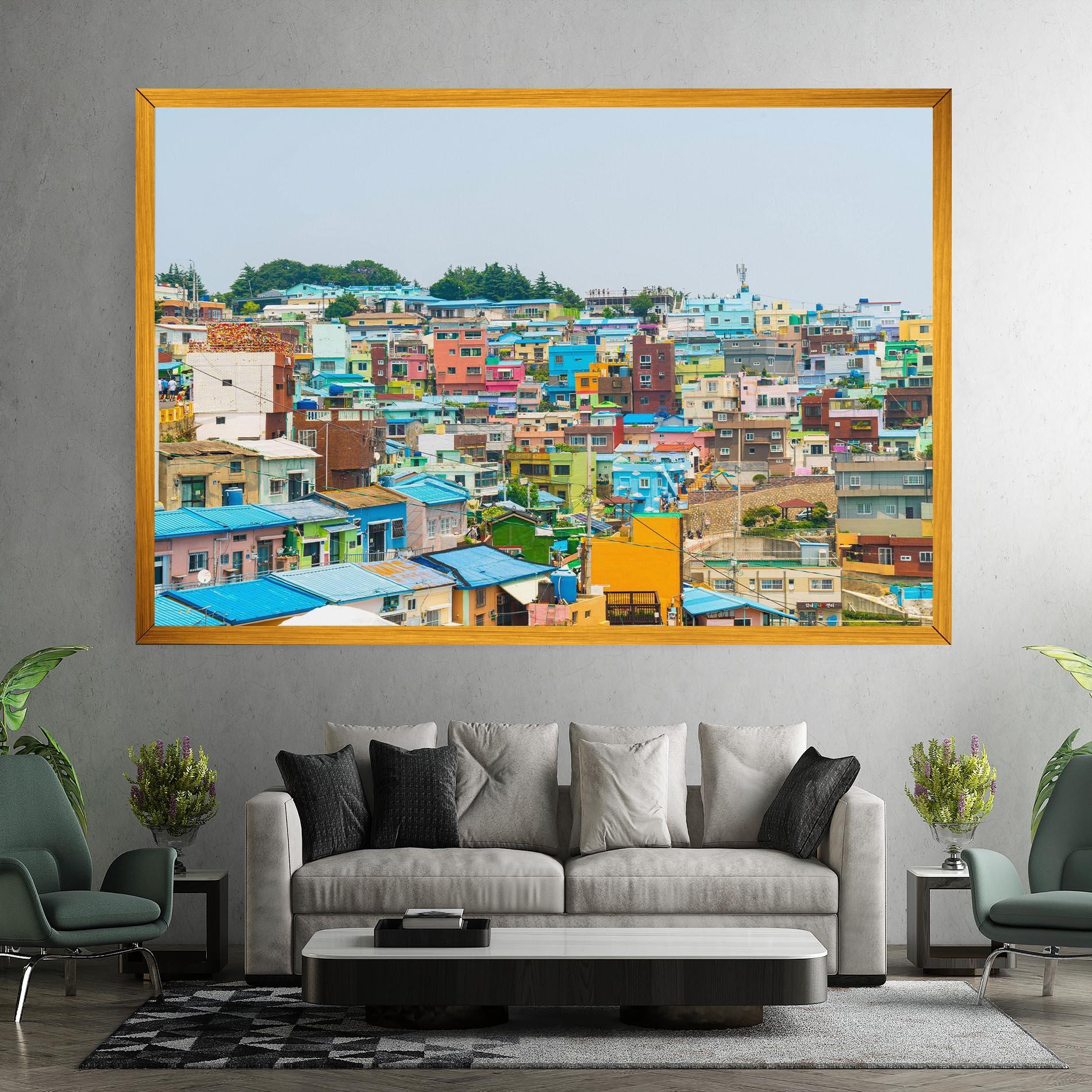 Картина на платно Gamcheon Culture mockup 7