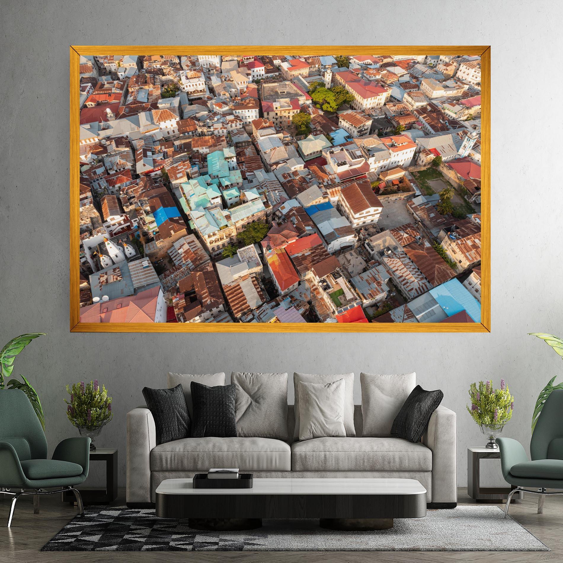 Картина на платно Island Tanzania Buildings mockup 7