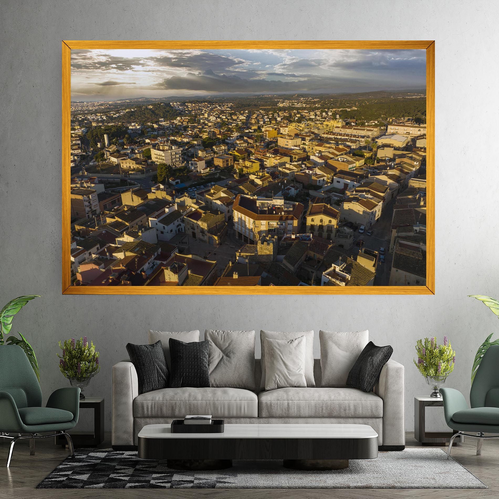 Streets Town Sunrise mockup 7