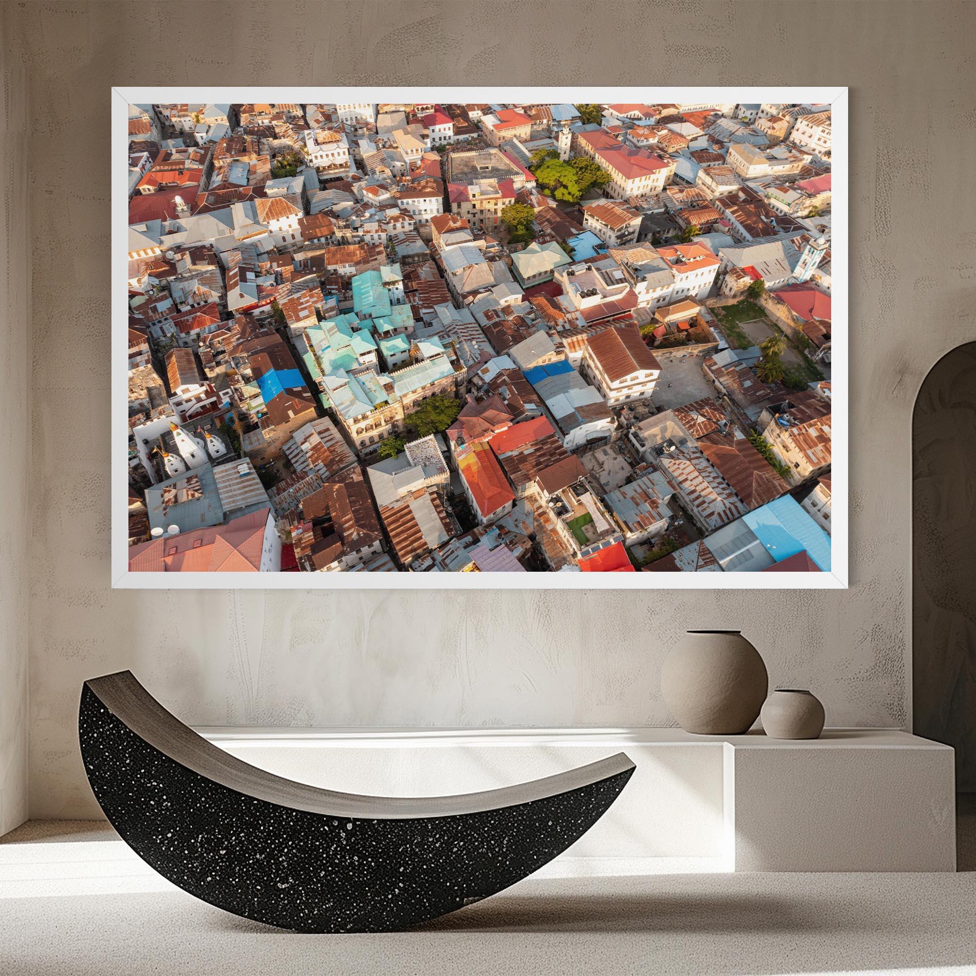 Картина на платно Island Tanzania Buildings mockup 8