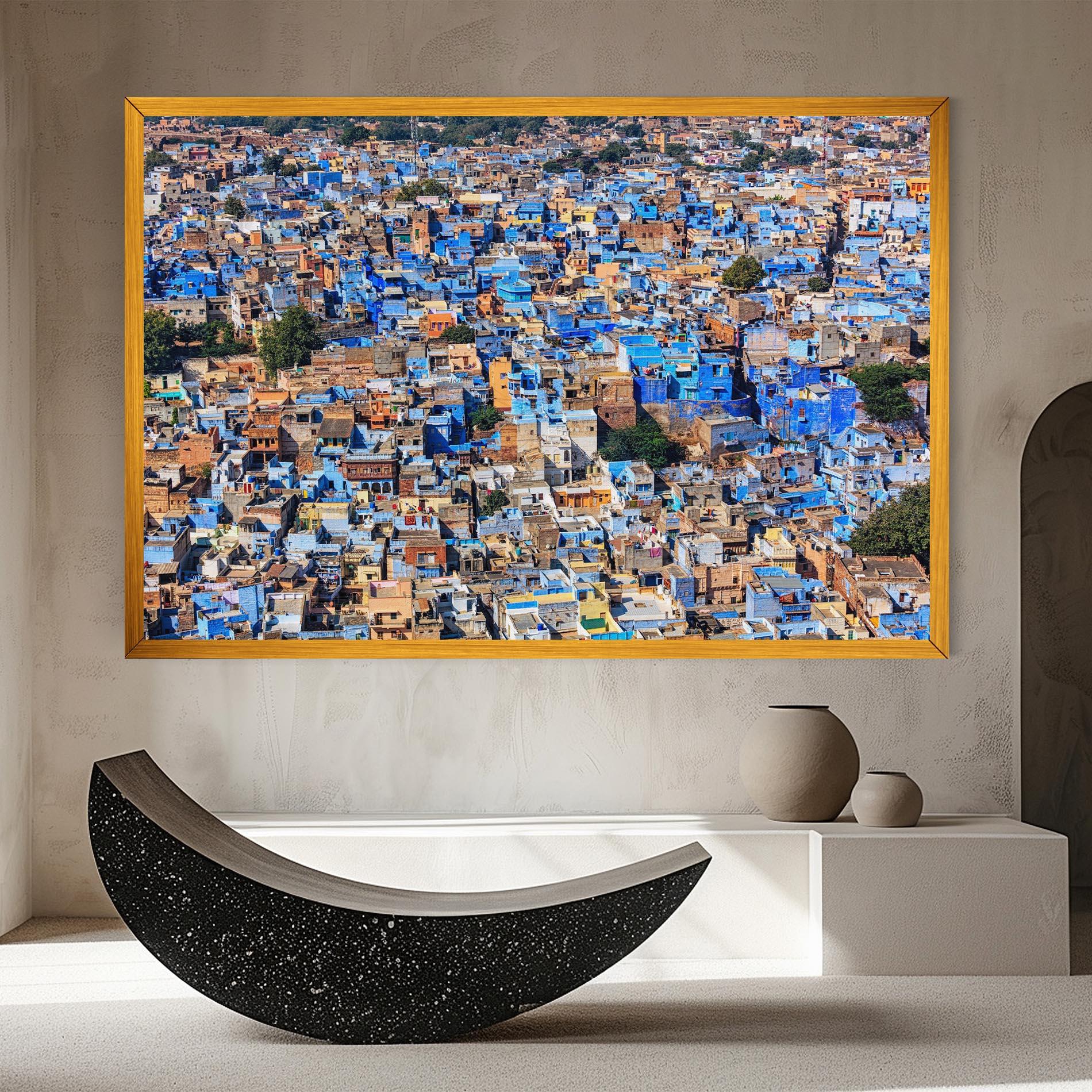 Картина на платно Brahmin Houses mockup 8