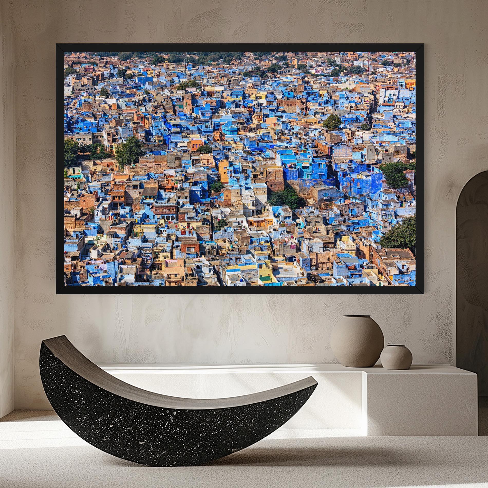 Картина на платно Brahmin Houses mockup 8