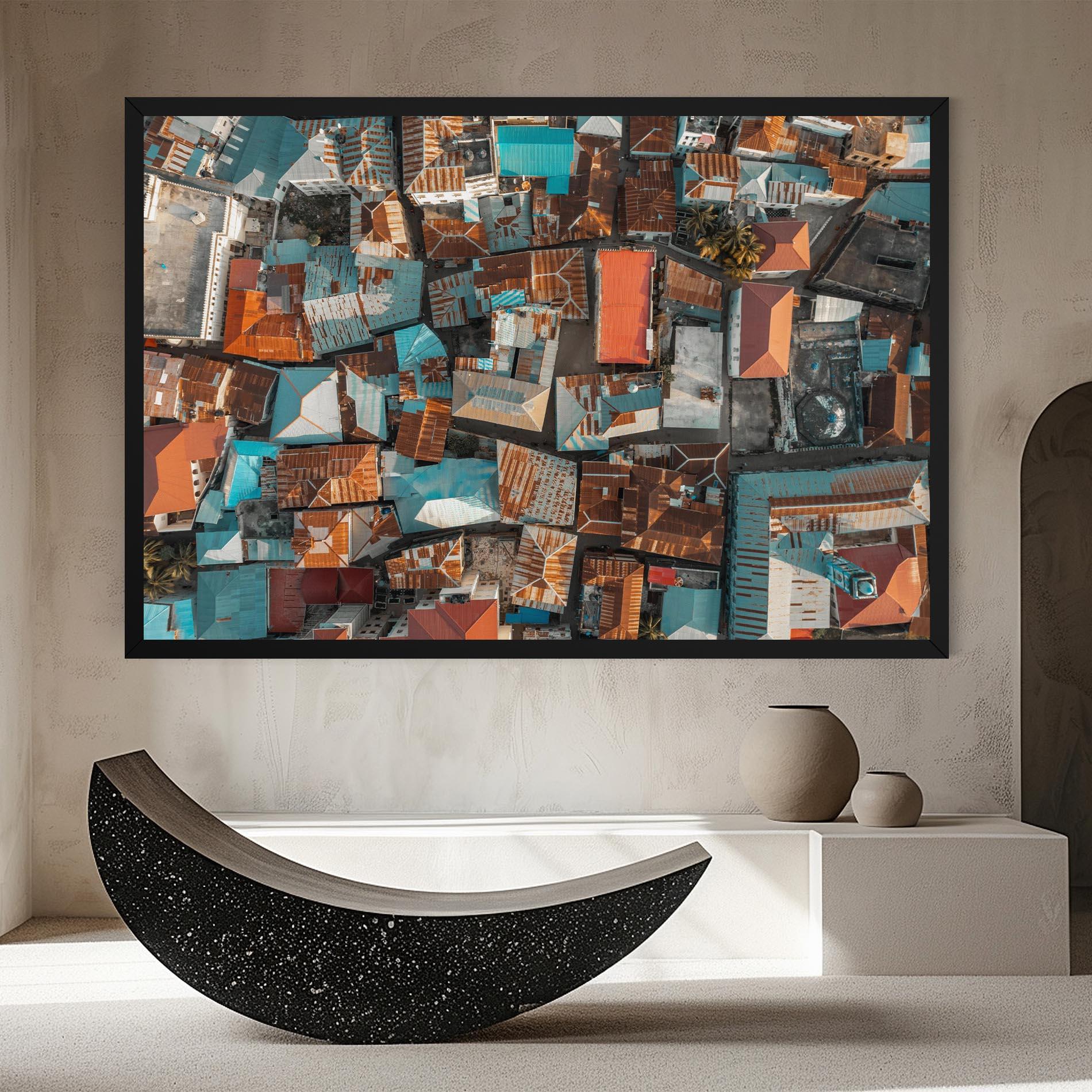 Картина на платно Island Tanzania mockup 8