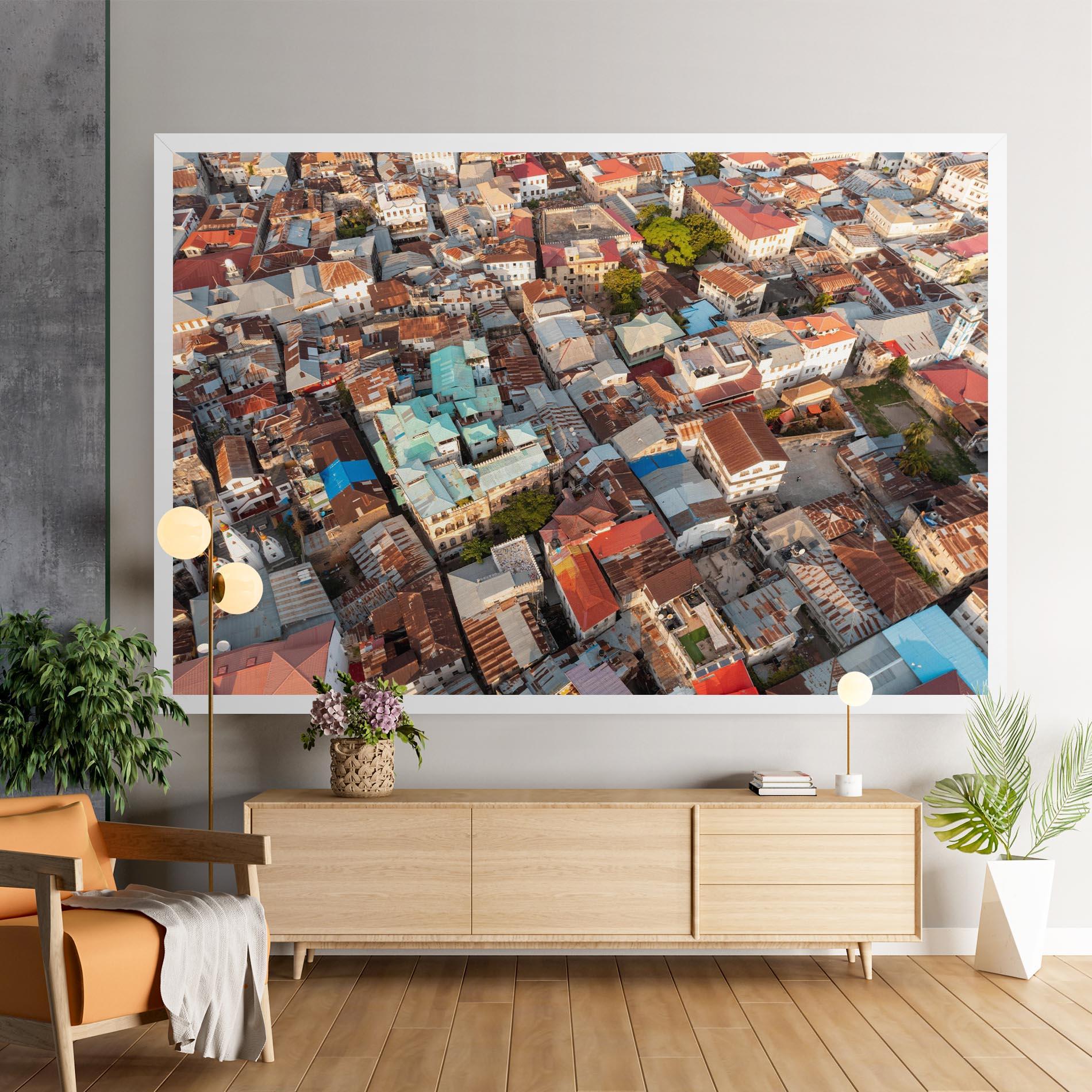 Картина на платно Island Tanzania Buildings mockup 9