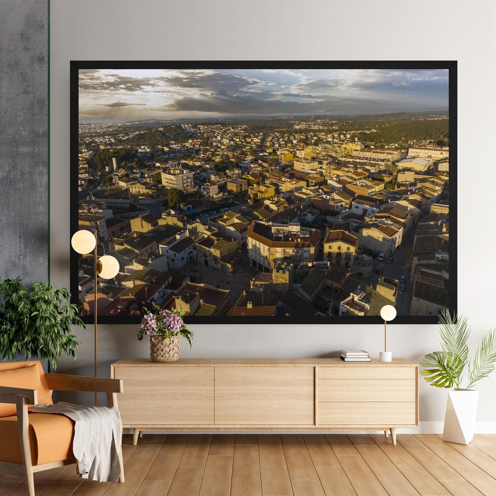 Streets Town Sunrise mockup 9