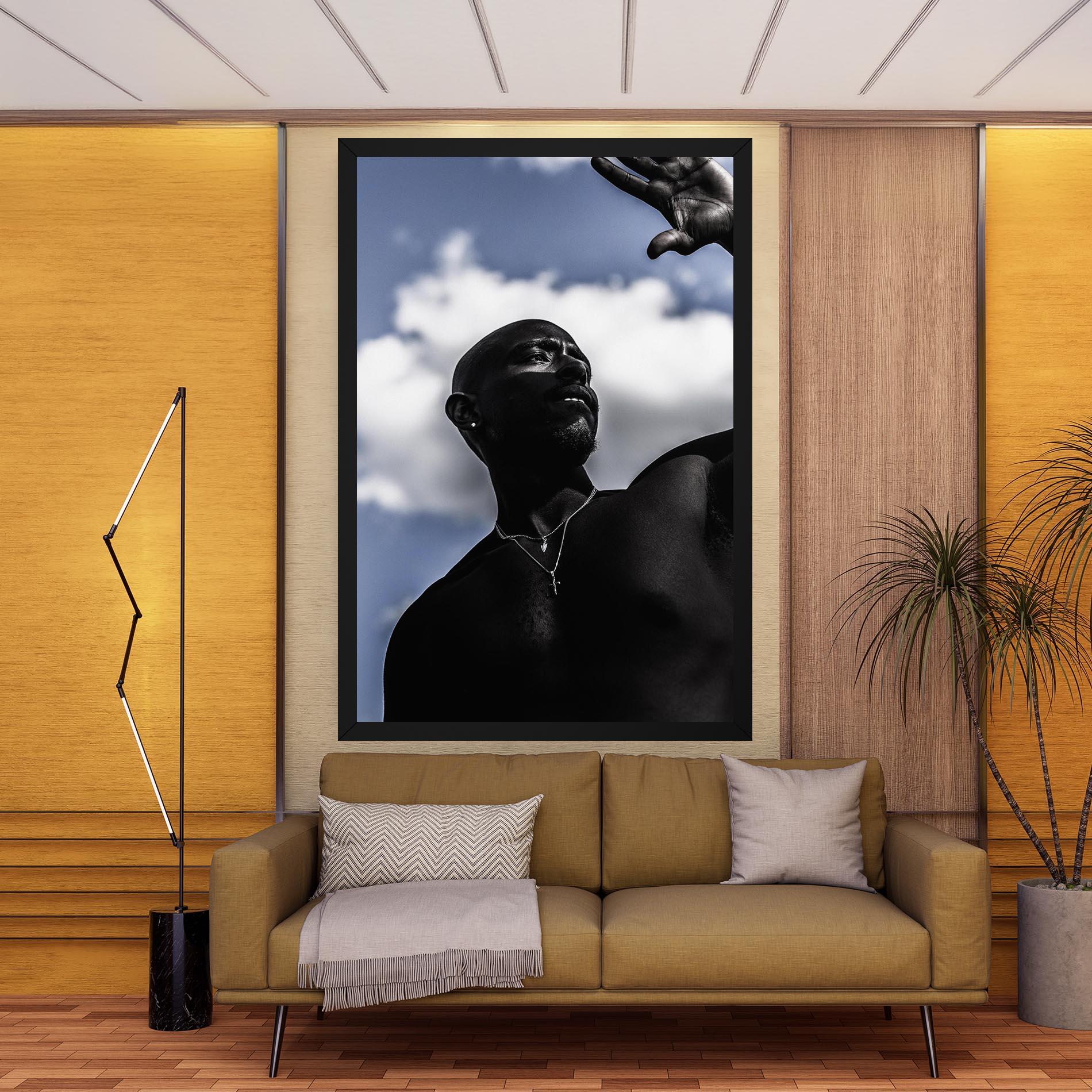 Картина на платно African Blue Sky mockup 9