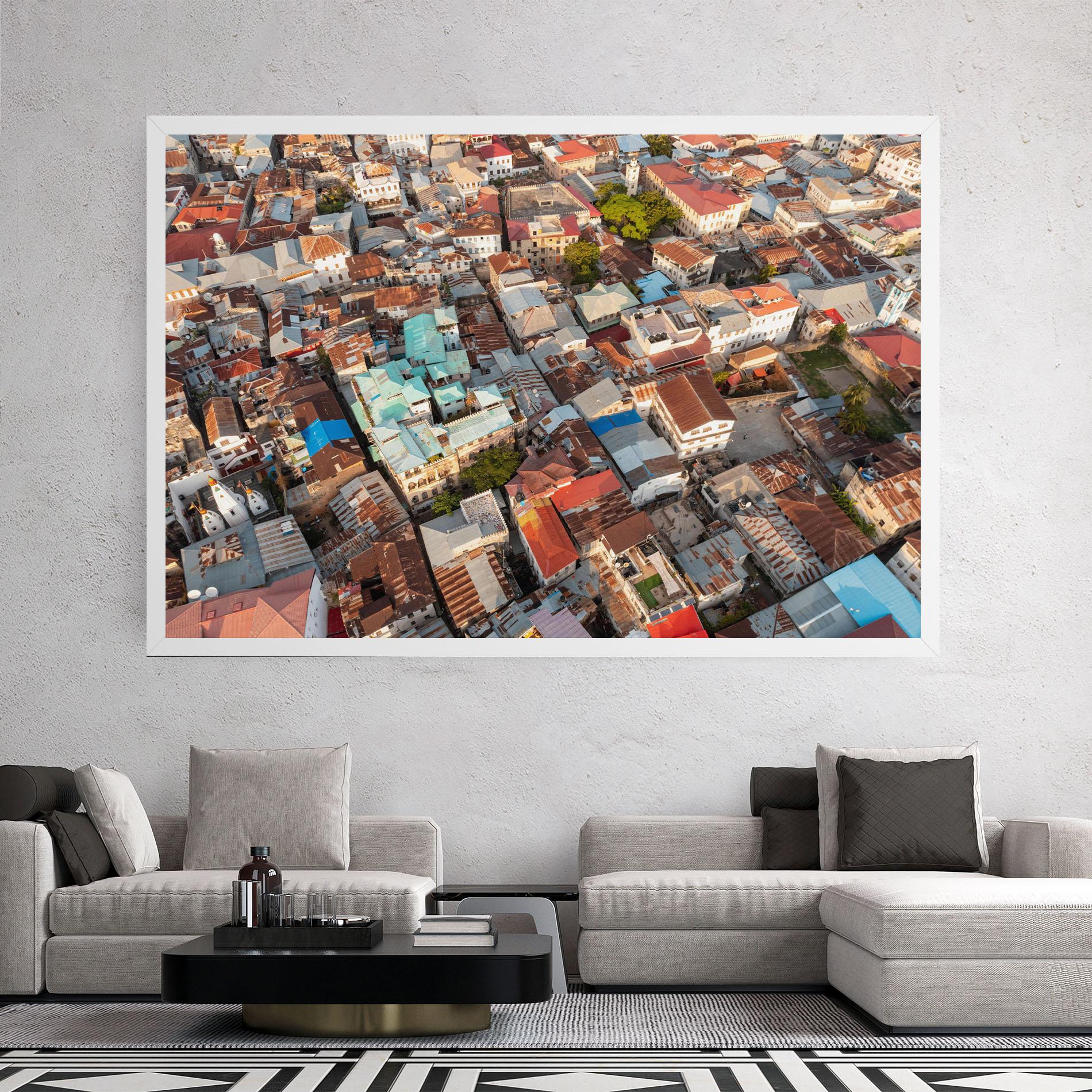 Картина на платно Island Tanzania Buildings mockup 2