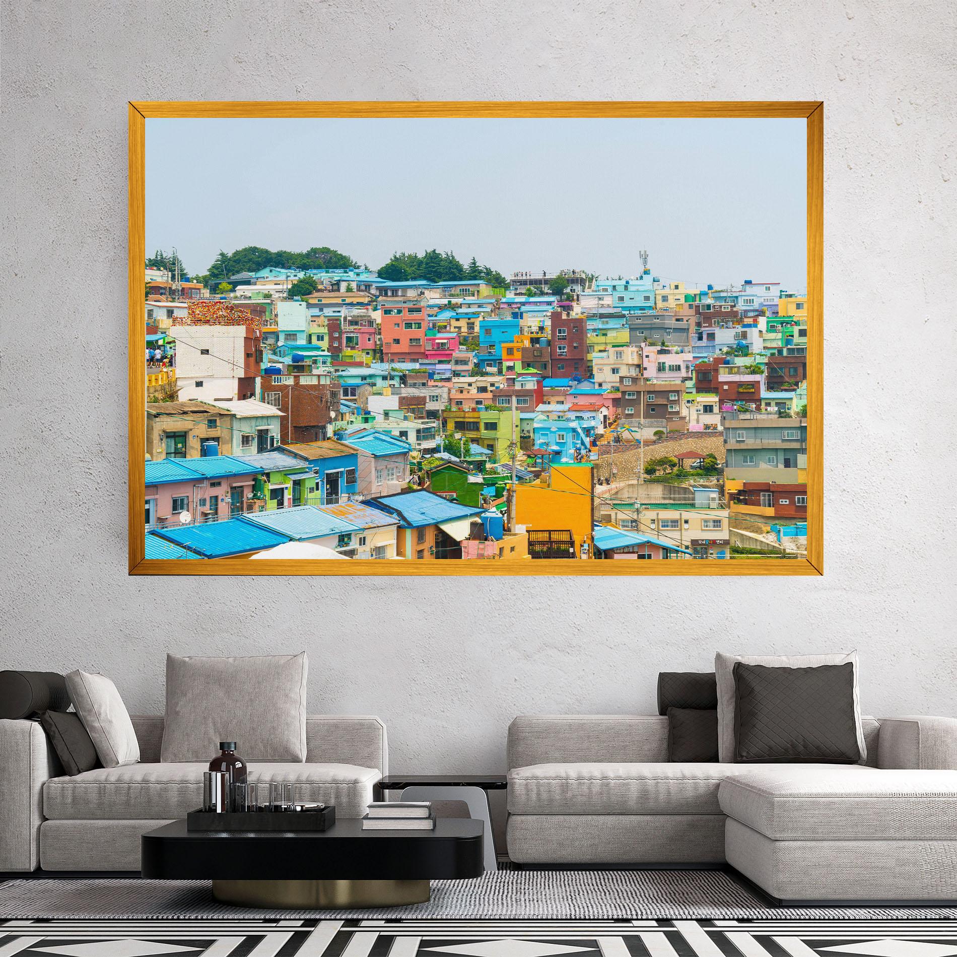 Картина на платно Gamcheon Culture mockup 2