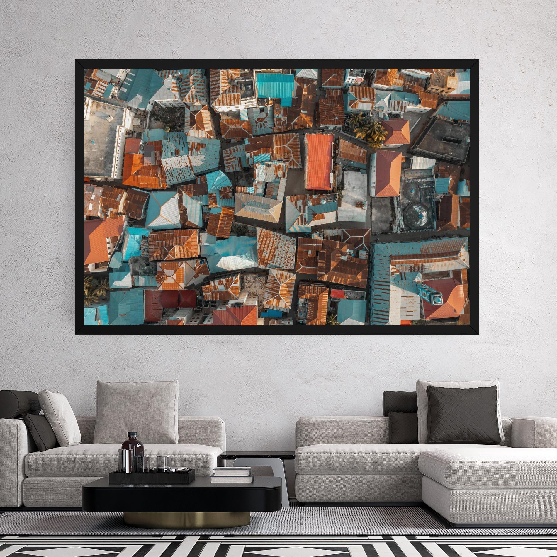 Картина на платно Island Tanzania mockup 2