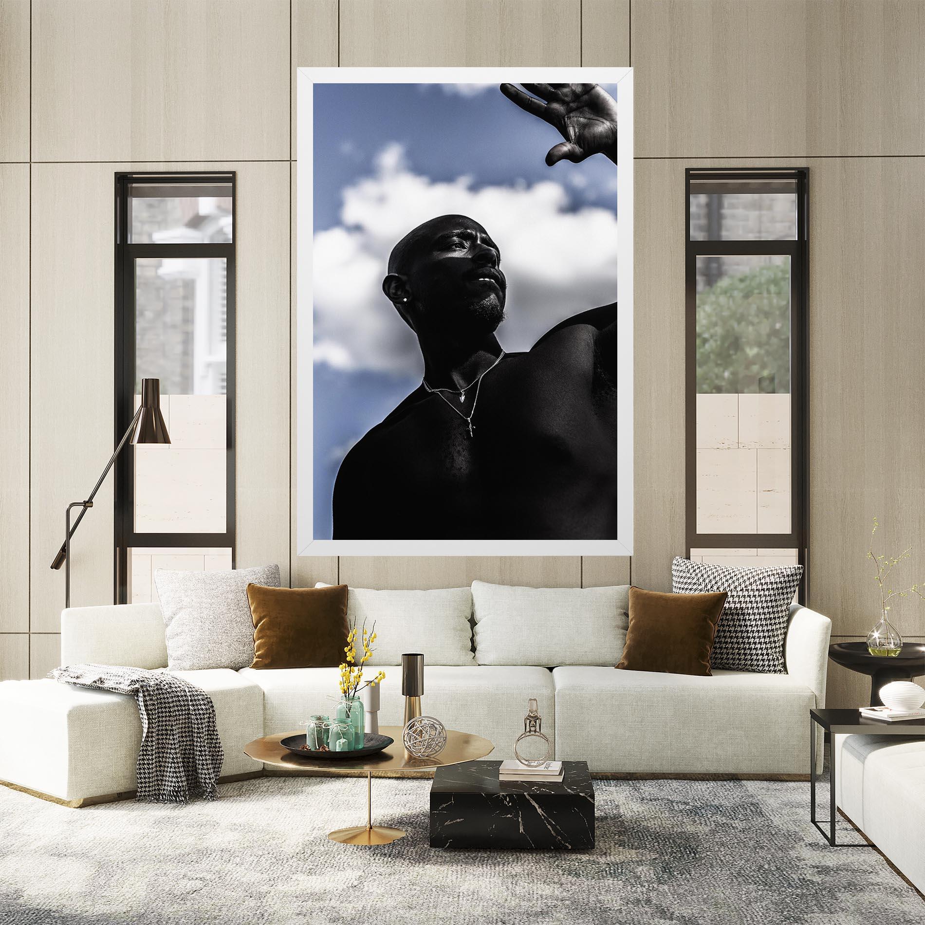 Картина на платно African Blue Sky mockup 2