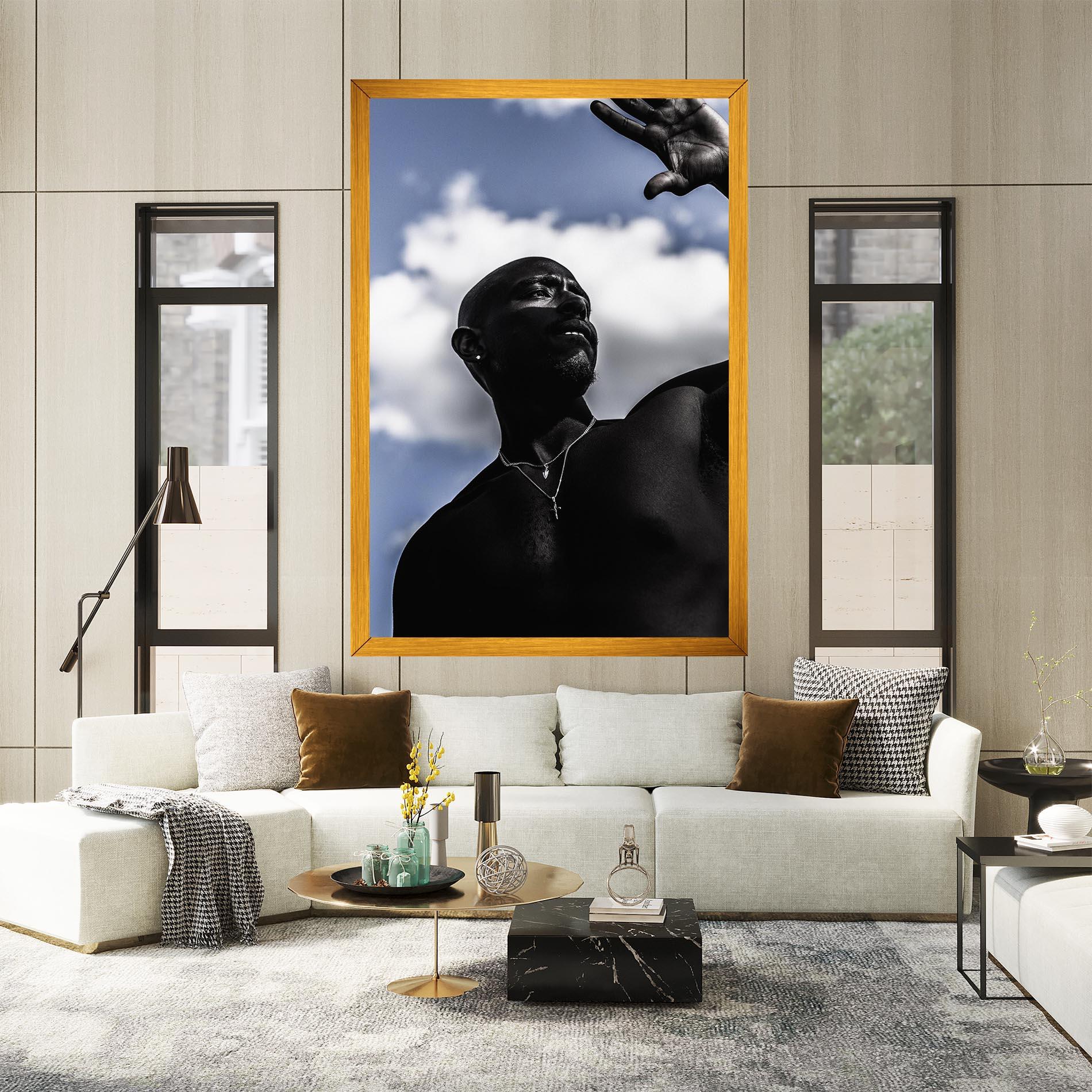 Картина на платно African Blue Sky mockup 2