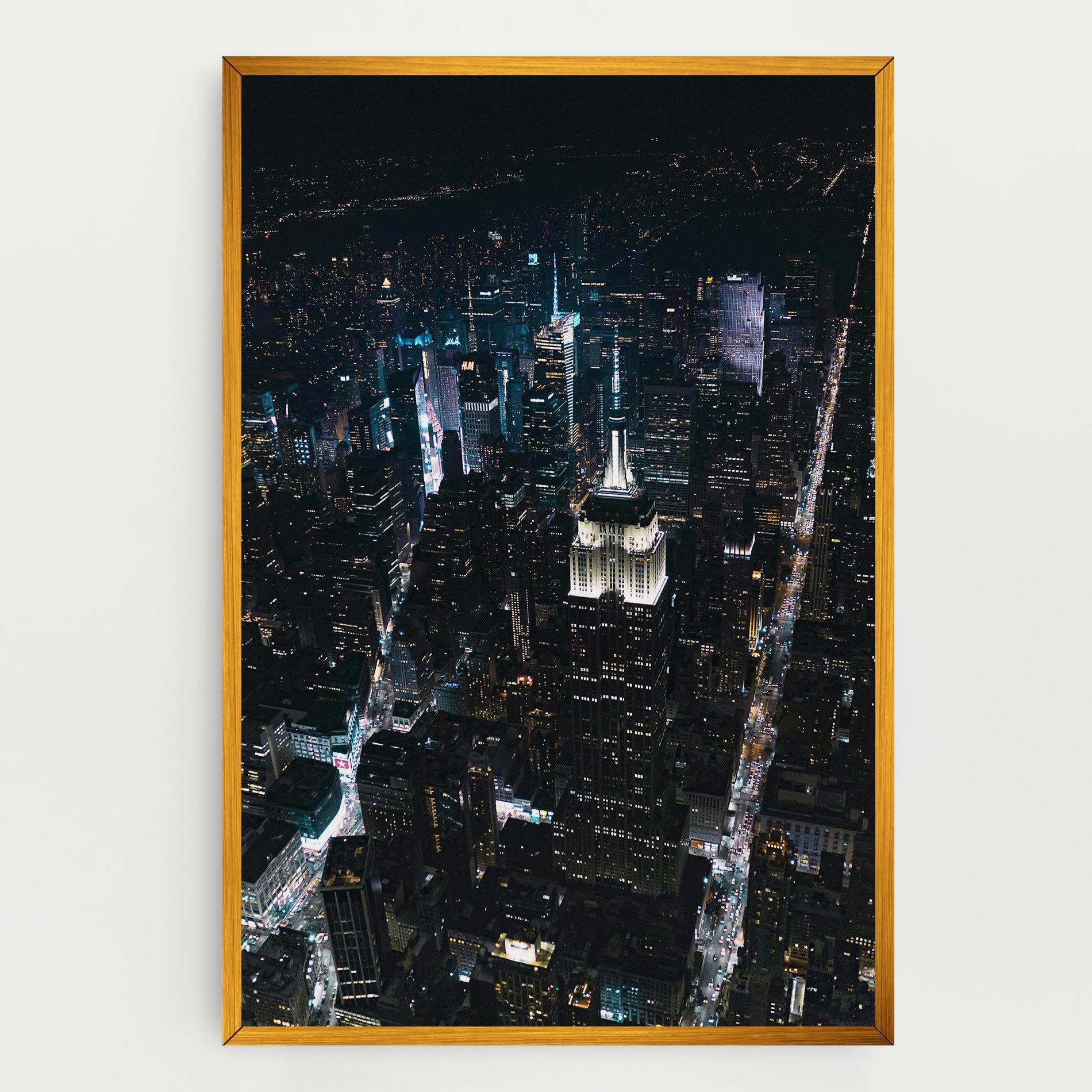 Картина на платно Night Landscape mockup 0