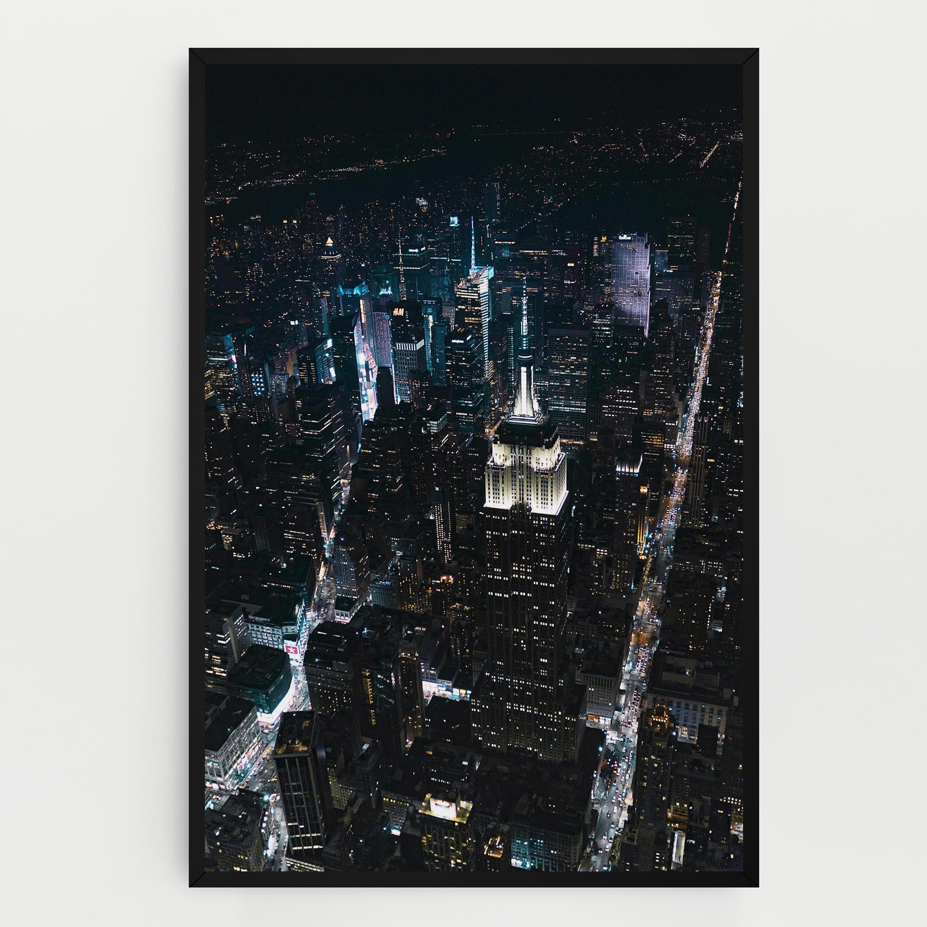 Картина на платно Night Landscape mockup 0