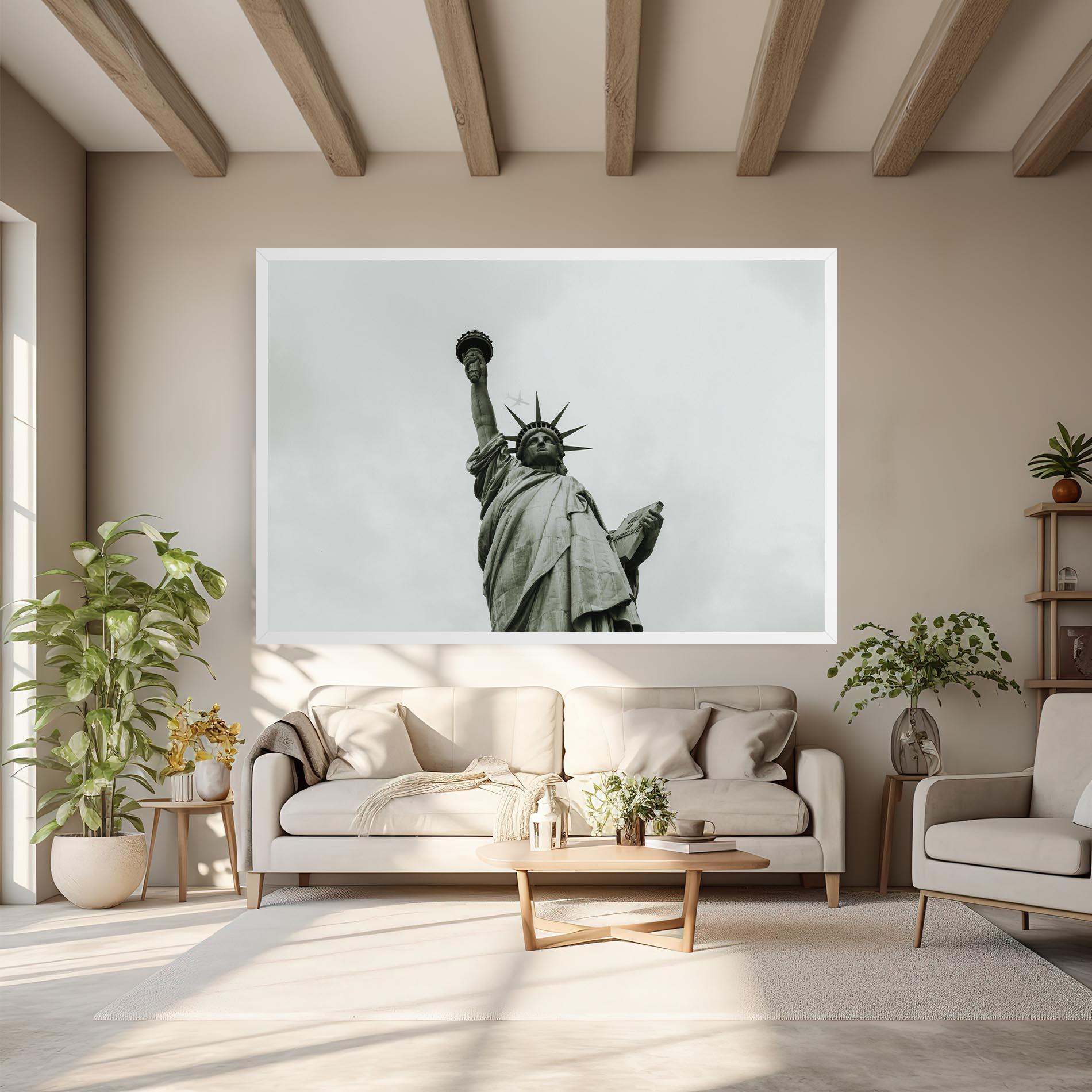 Картина на платно Liberty Statue Day mockup 6