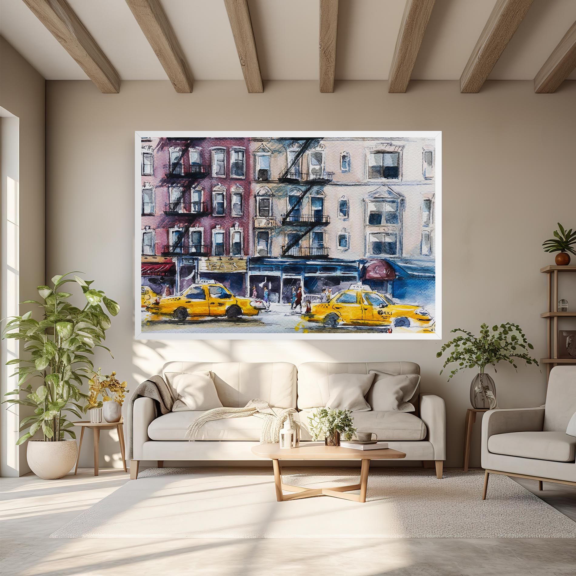Newyork Taxi mockup 6