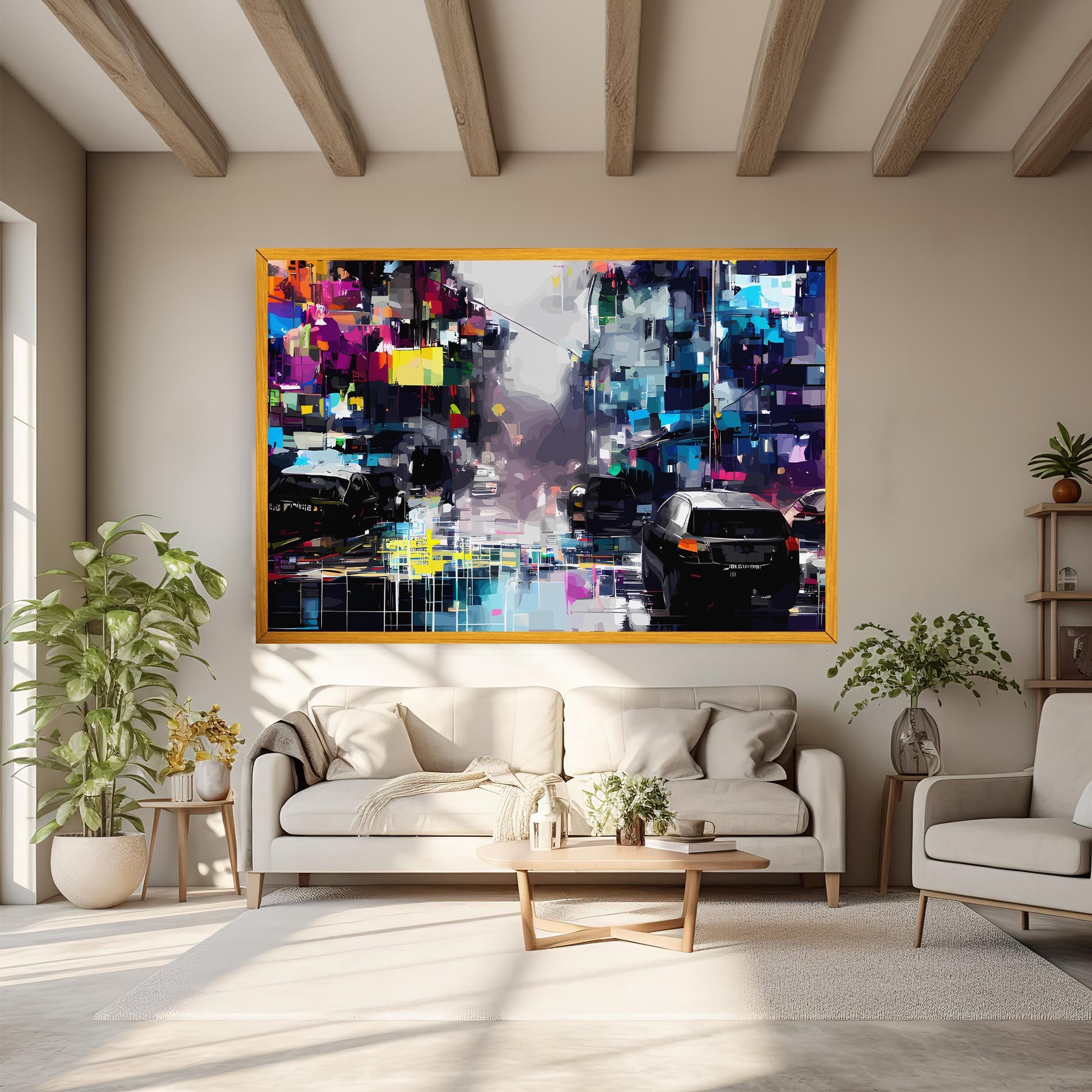 Grunge City Street mockup 6