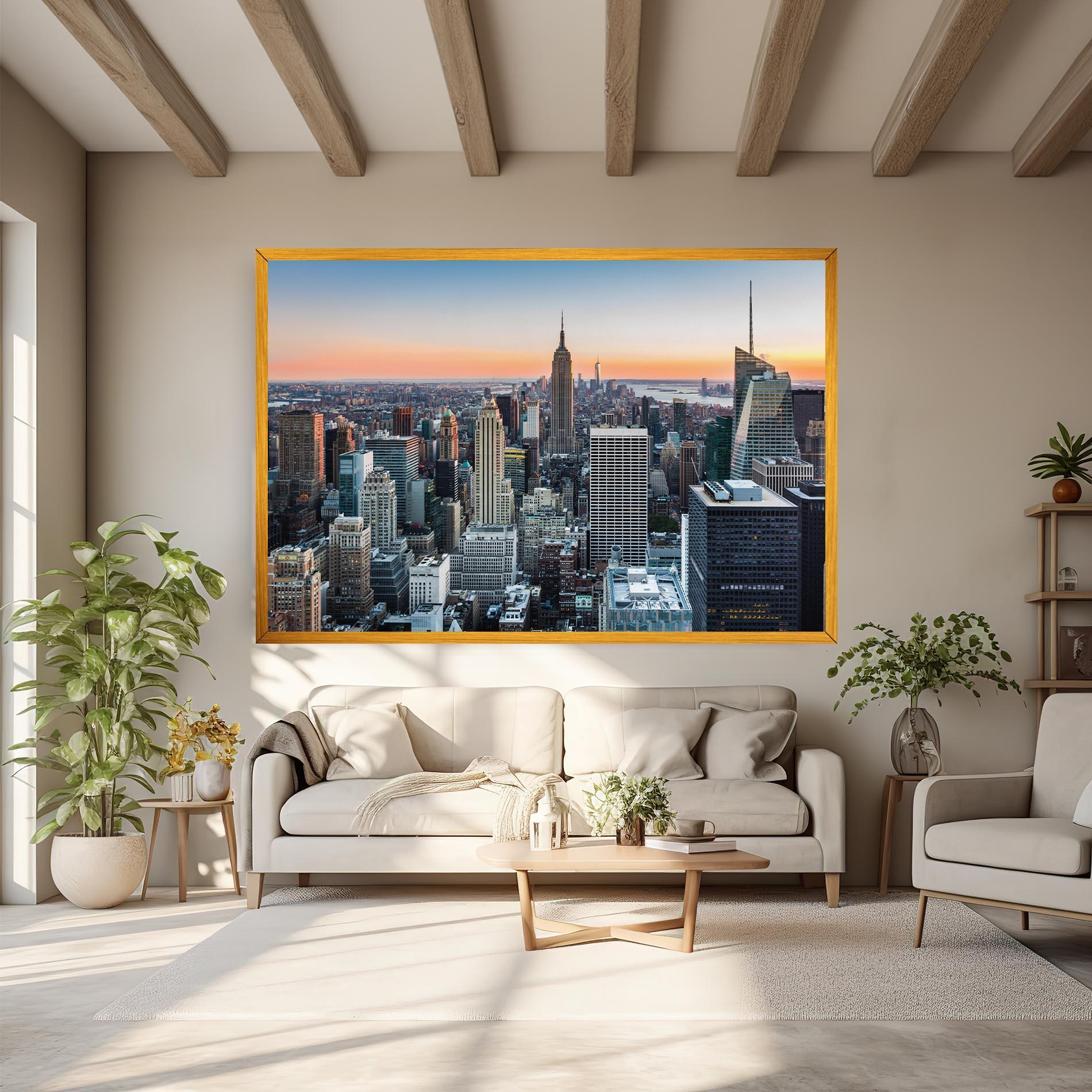 Картина на платно New York Skyline mockup 6