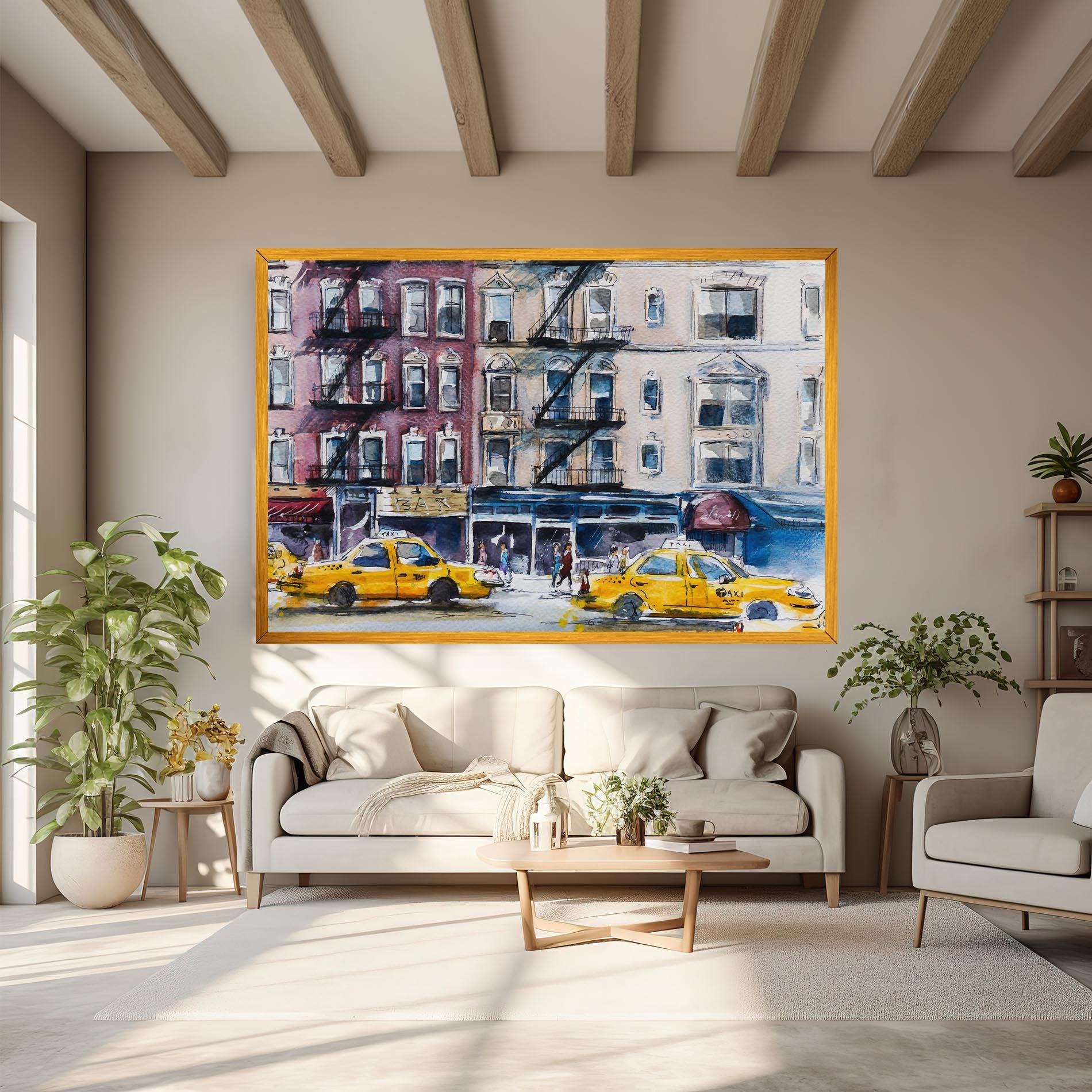 Newyork Taxi mockup 6