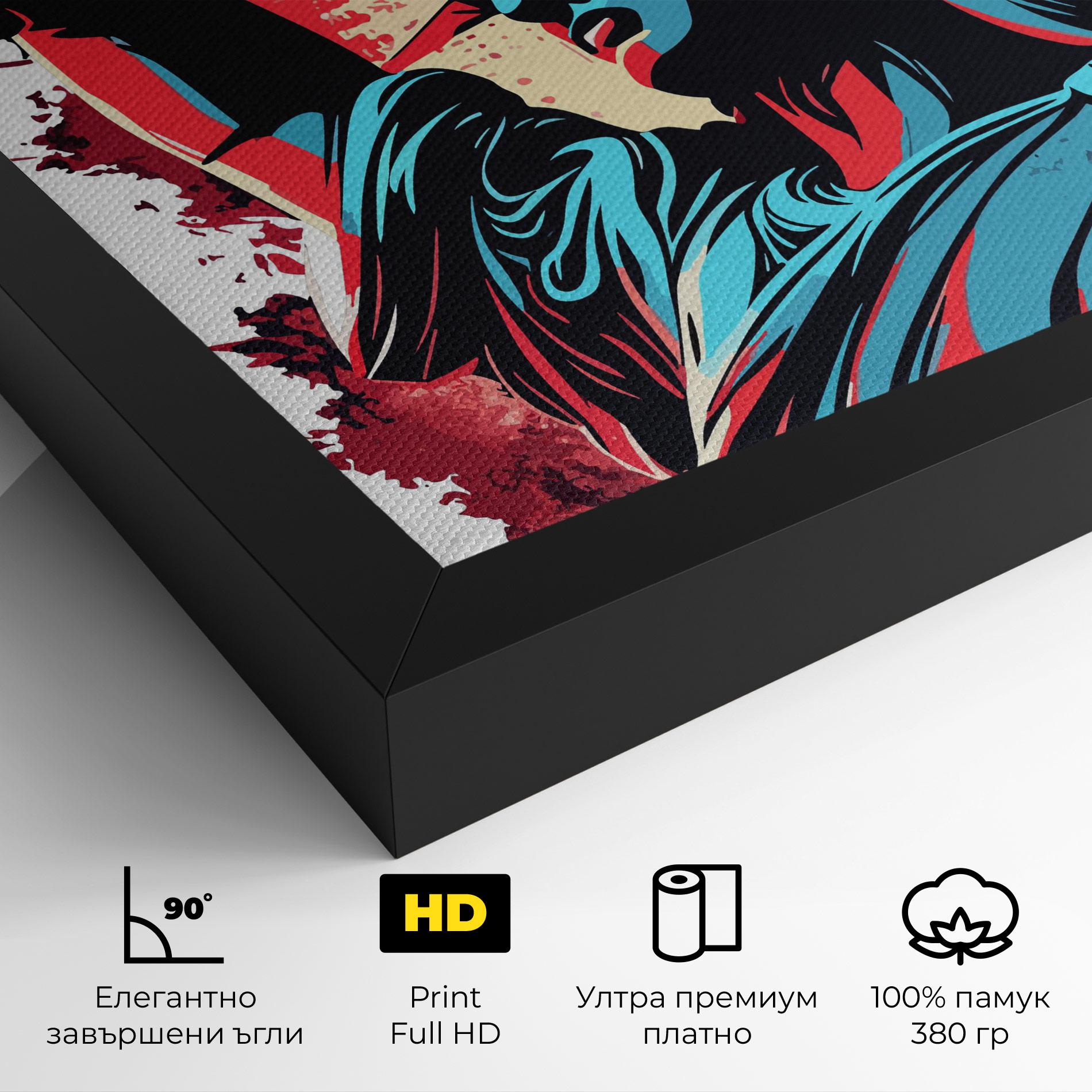 Картина на платно Liberty Statue Art mockup 4