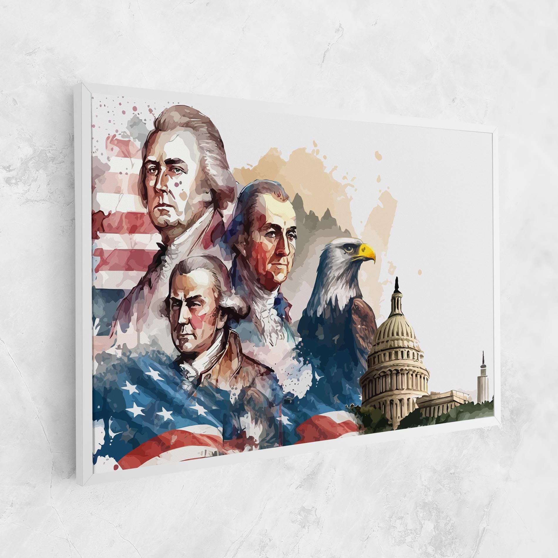 American Flag Art mockup 1