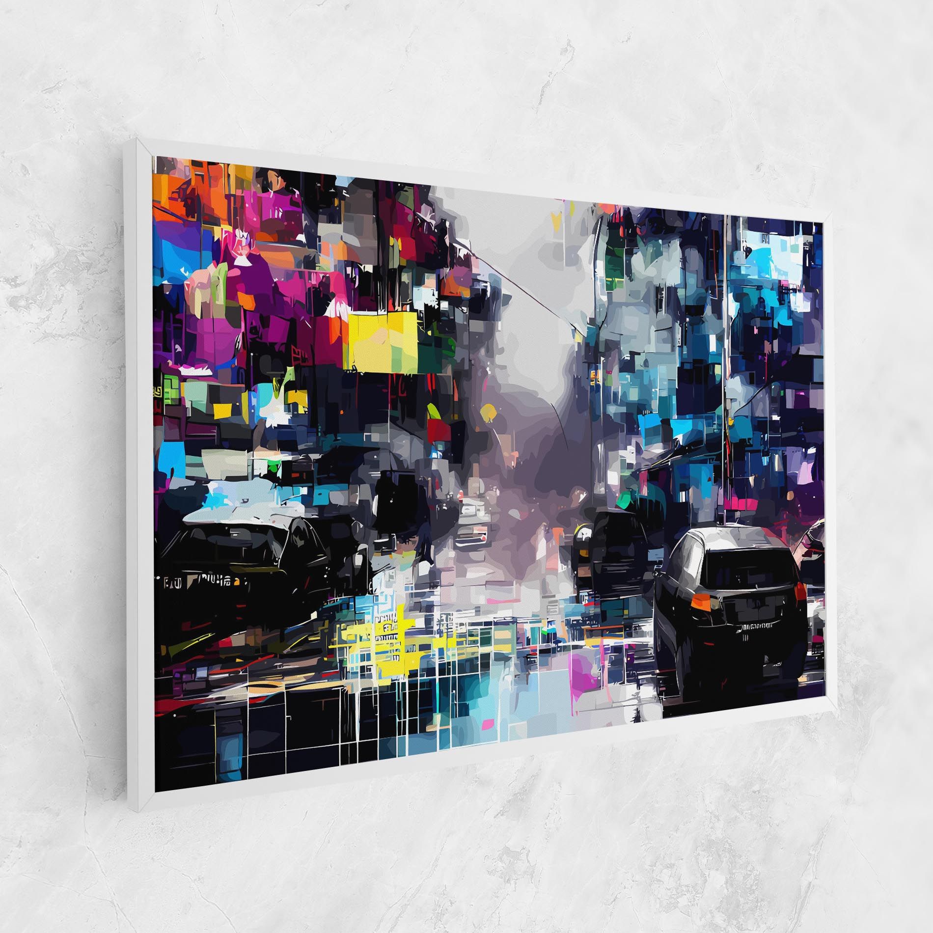 Grunge City Street mockup 1