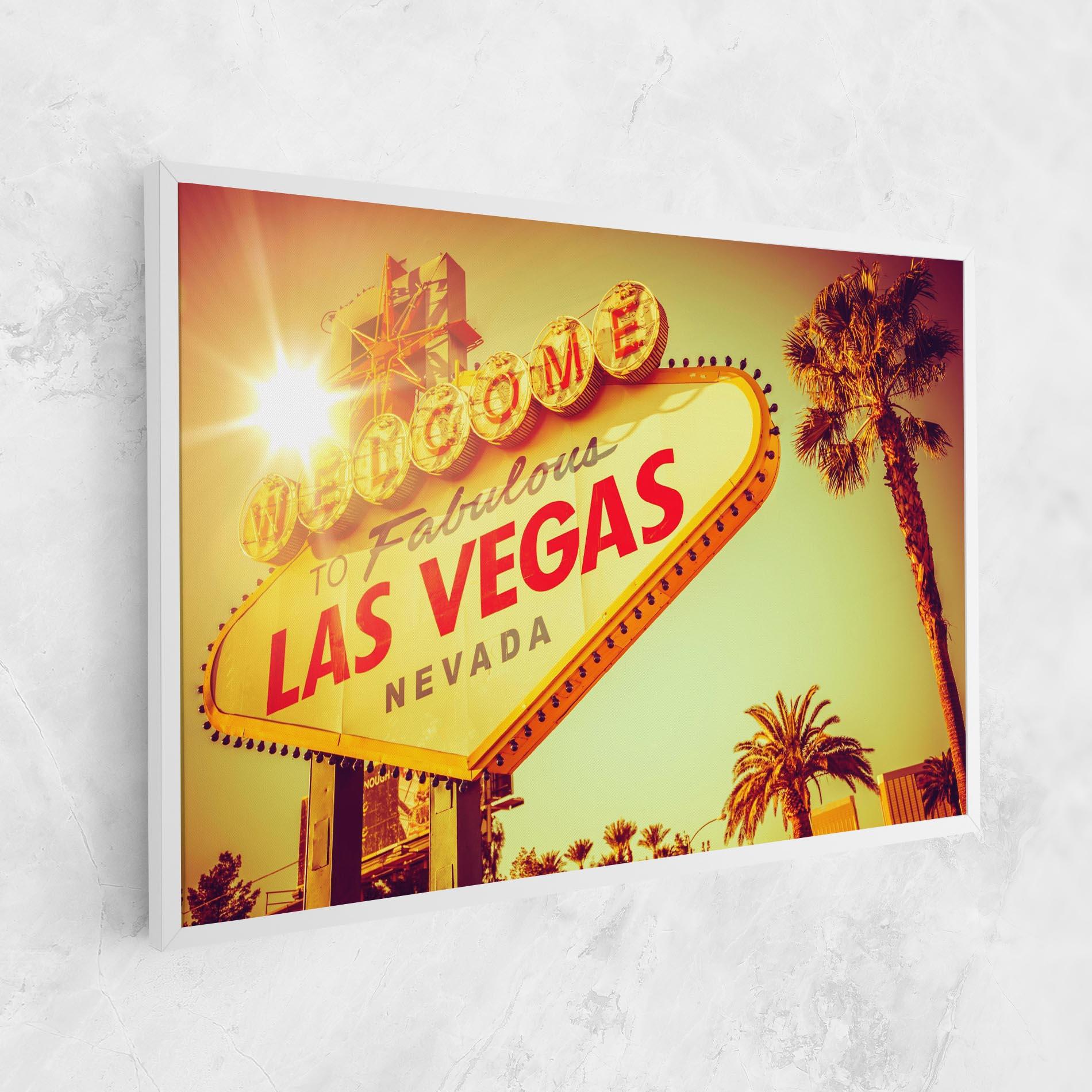 Картина на платно Las Vegas Nevada mockup 1
