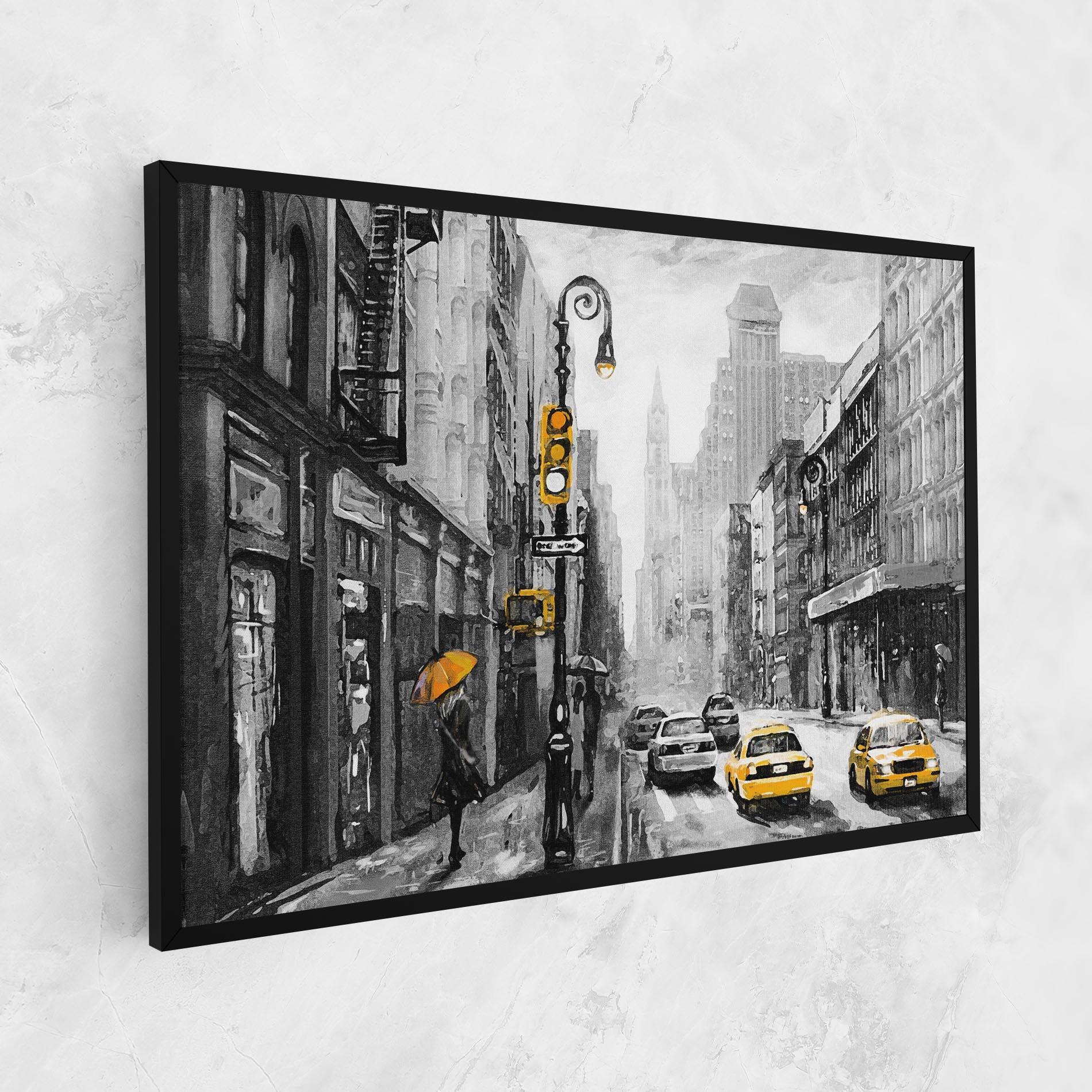 Картина на платно New York Shades mockup 1