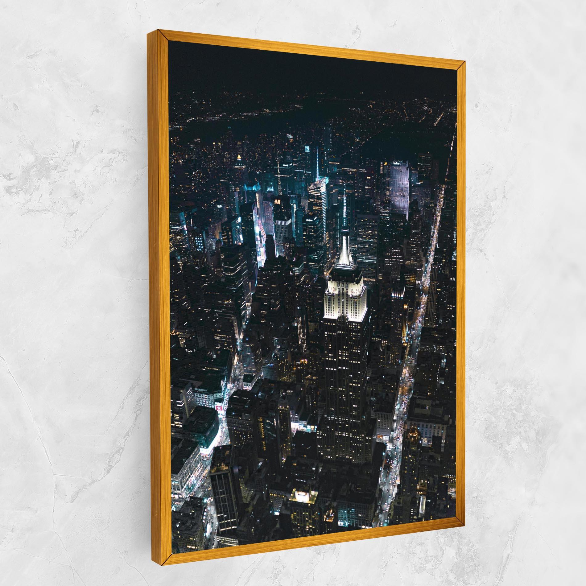 Картина на платно Night Landscape mockup 1