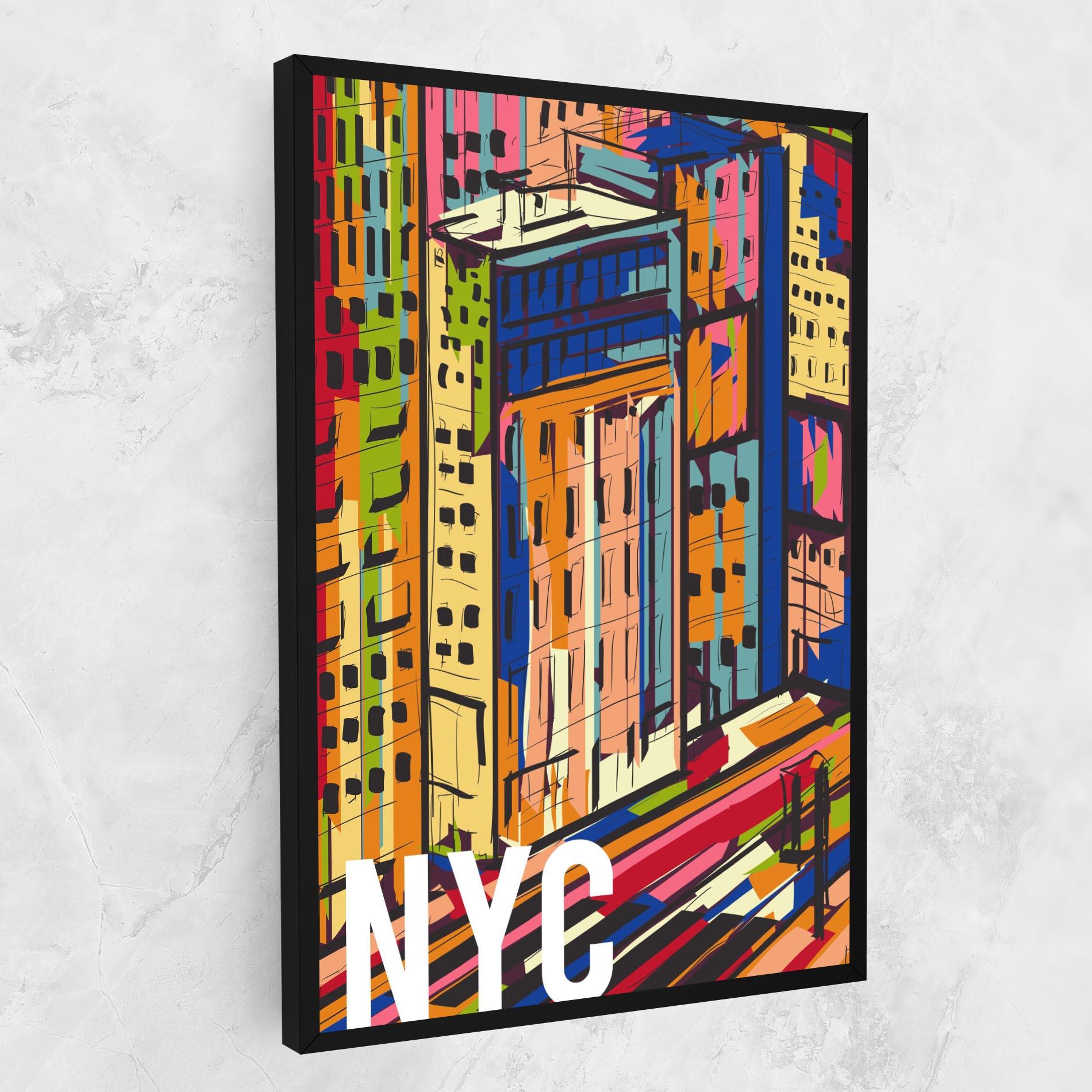 Картина на платно New York City Art mockup 1