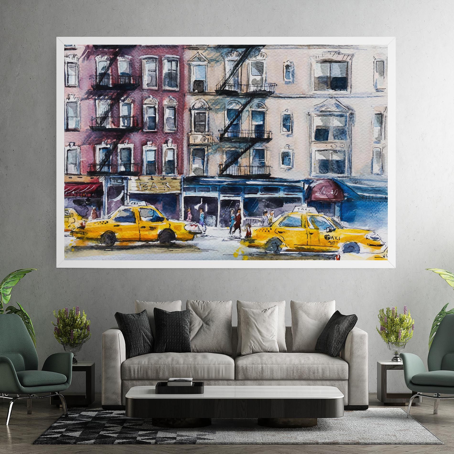 Newyork Taxi mockup 7