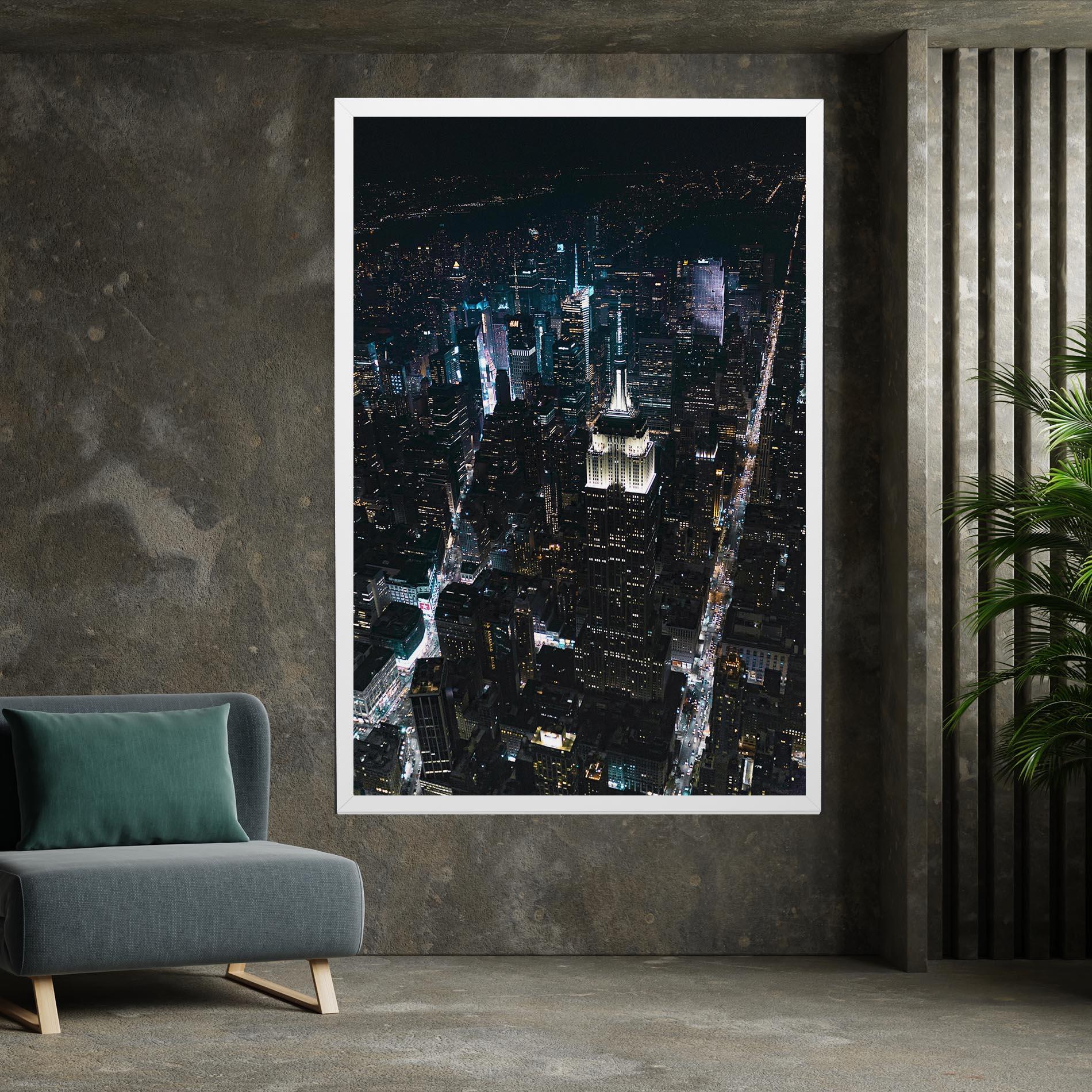 Картина на платно Night Landscape mockup 7