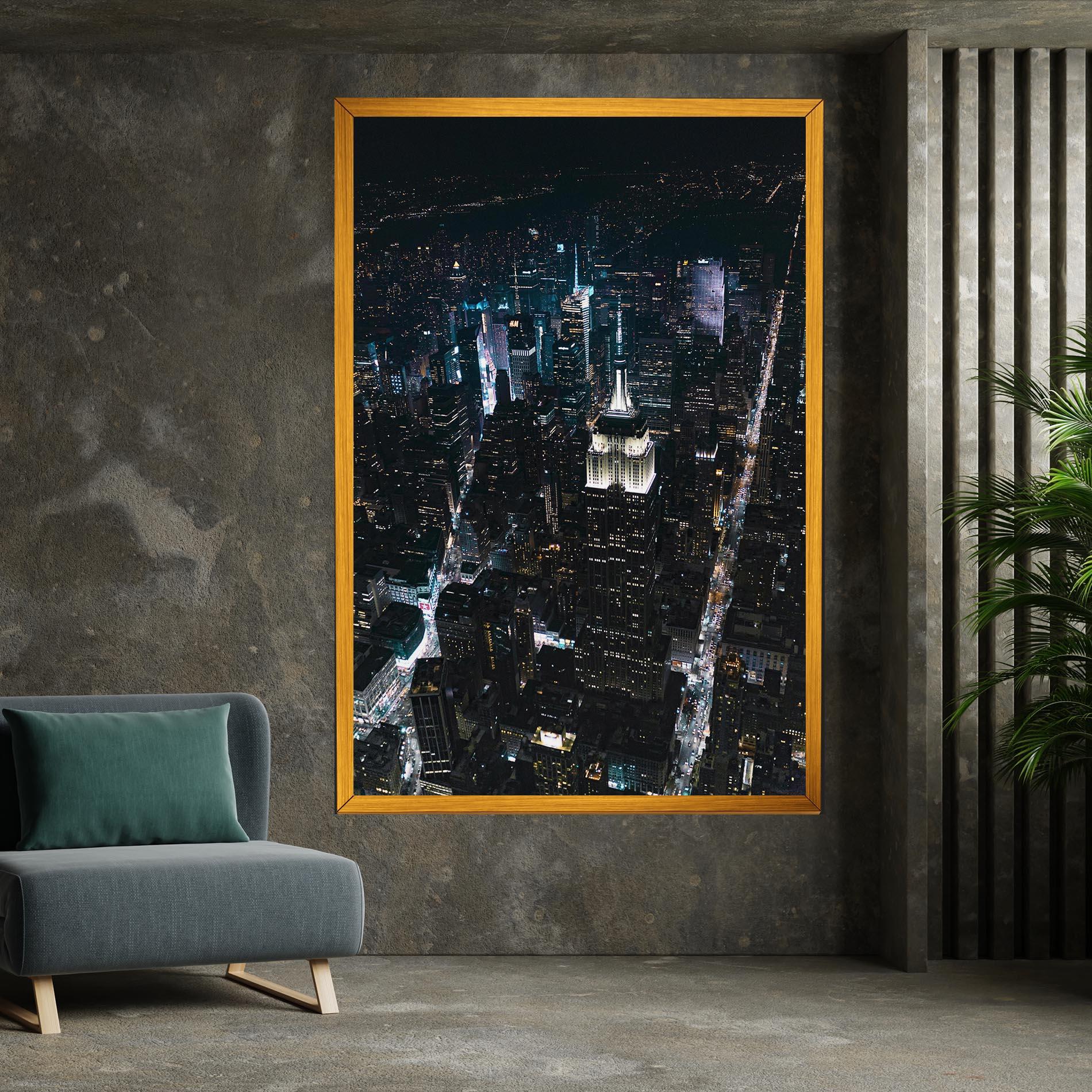 Картина на платно Night Landscape mockup 7