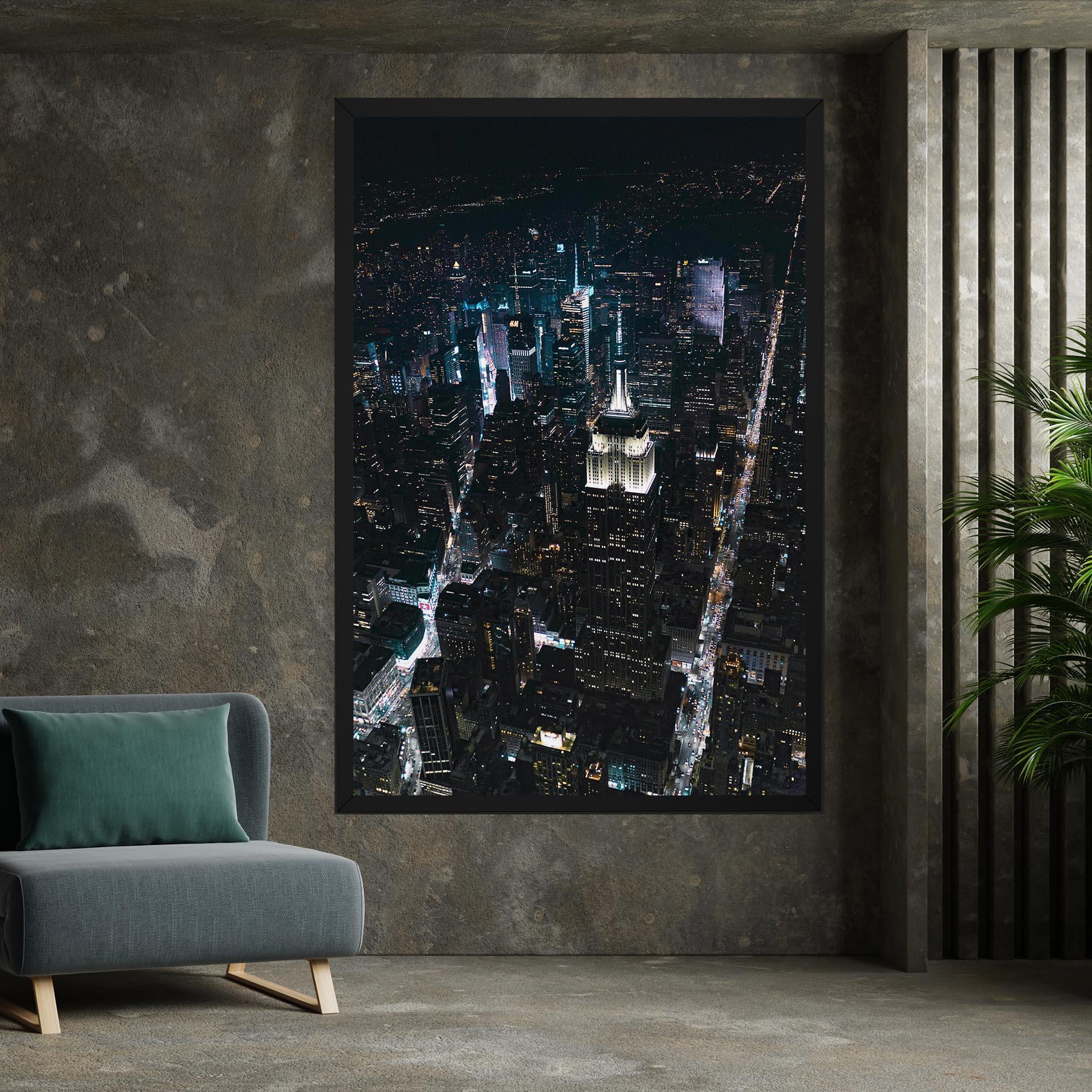 Картина на платно Night Landscape mockup 7