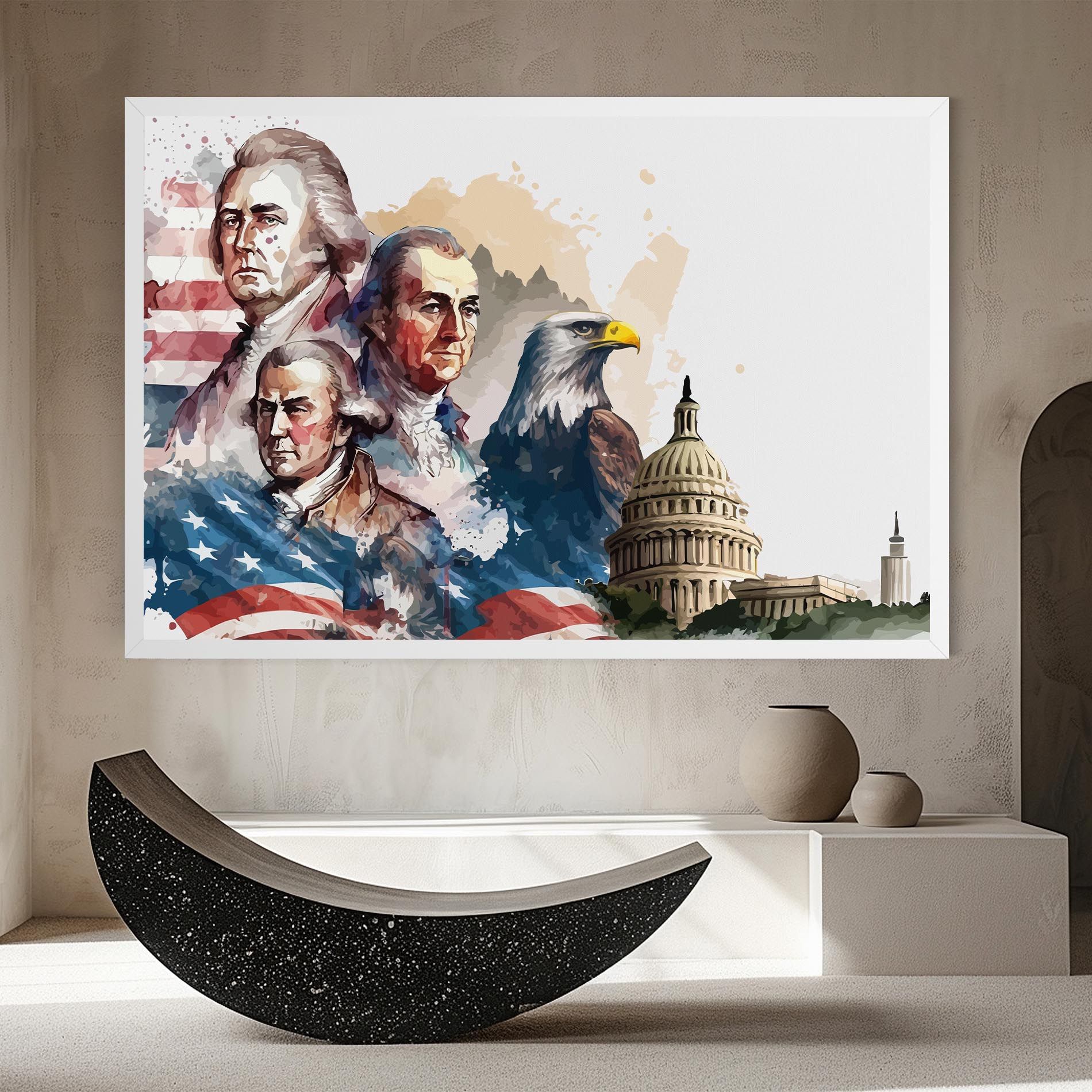 American Flag Art mockup 8
