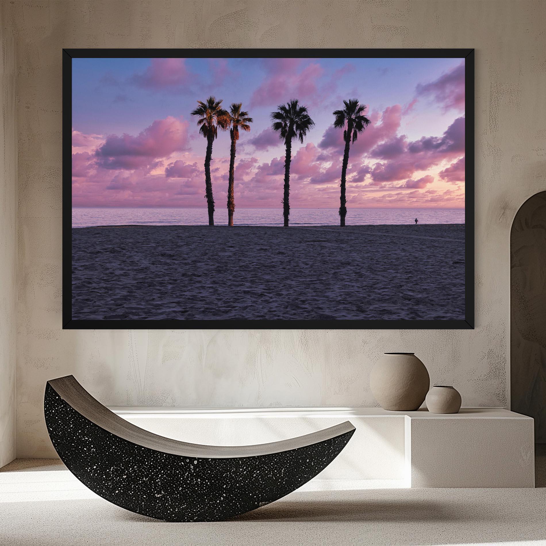 Картина на платно Palm Trees Beach mockup 8