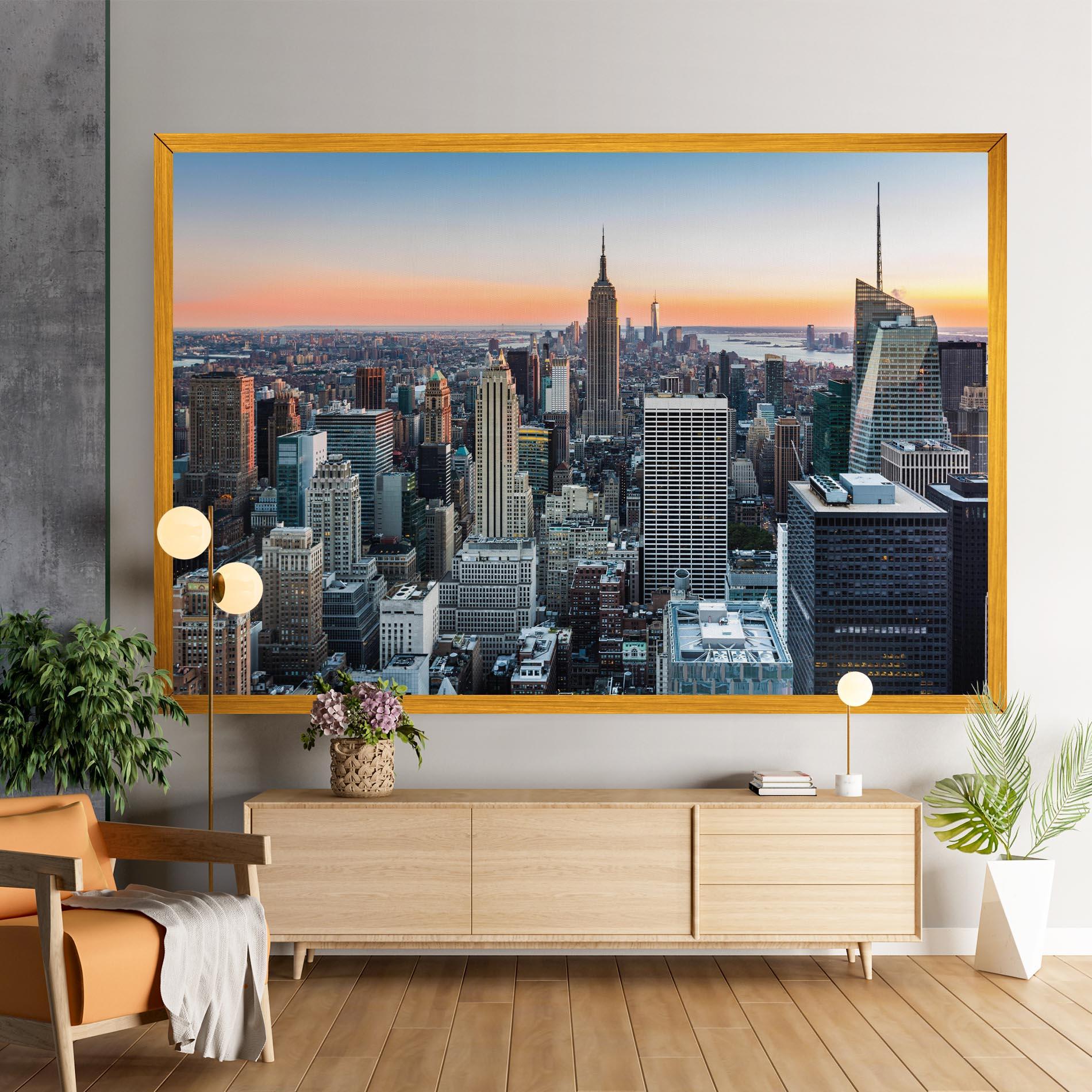 Картина на платно New York Skyline mockup 9