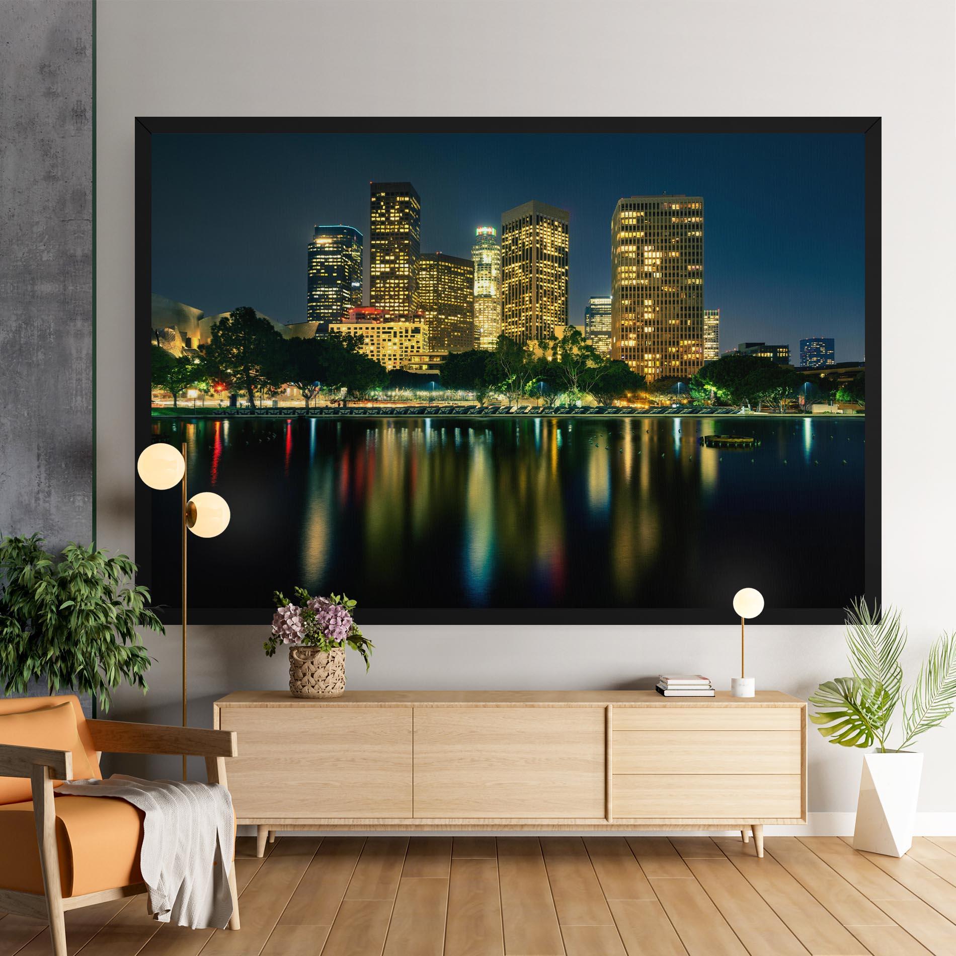 Картина на платно Los Angeles Night mockup 9