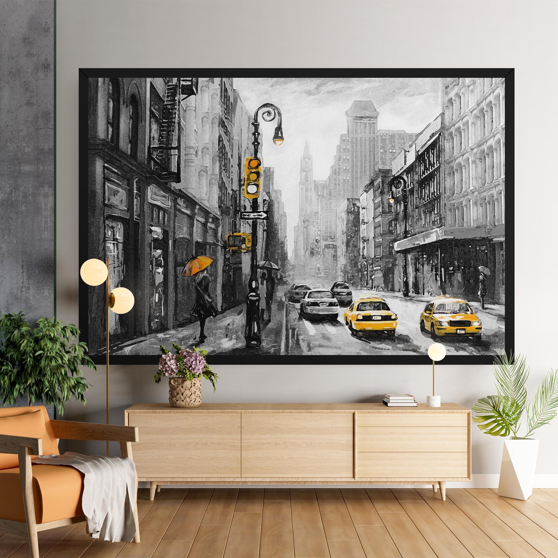 Картина на платно New York Shades mockup 9